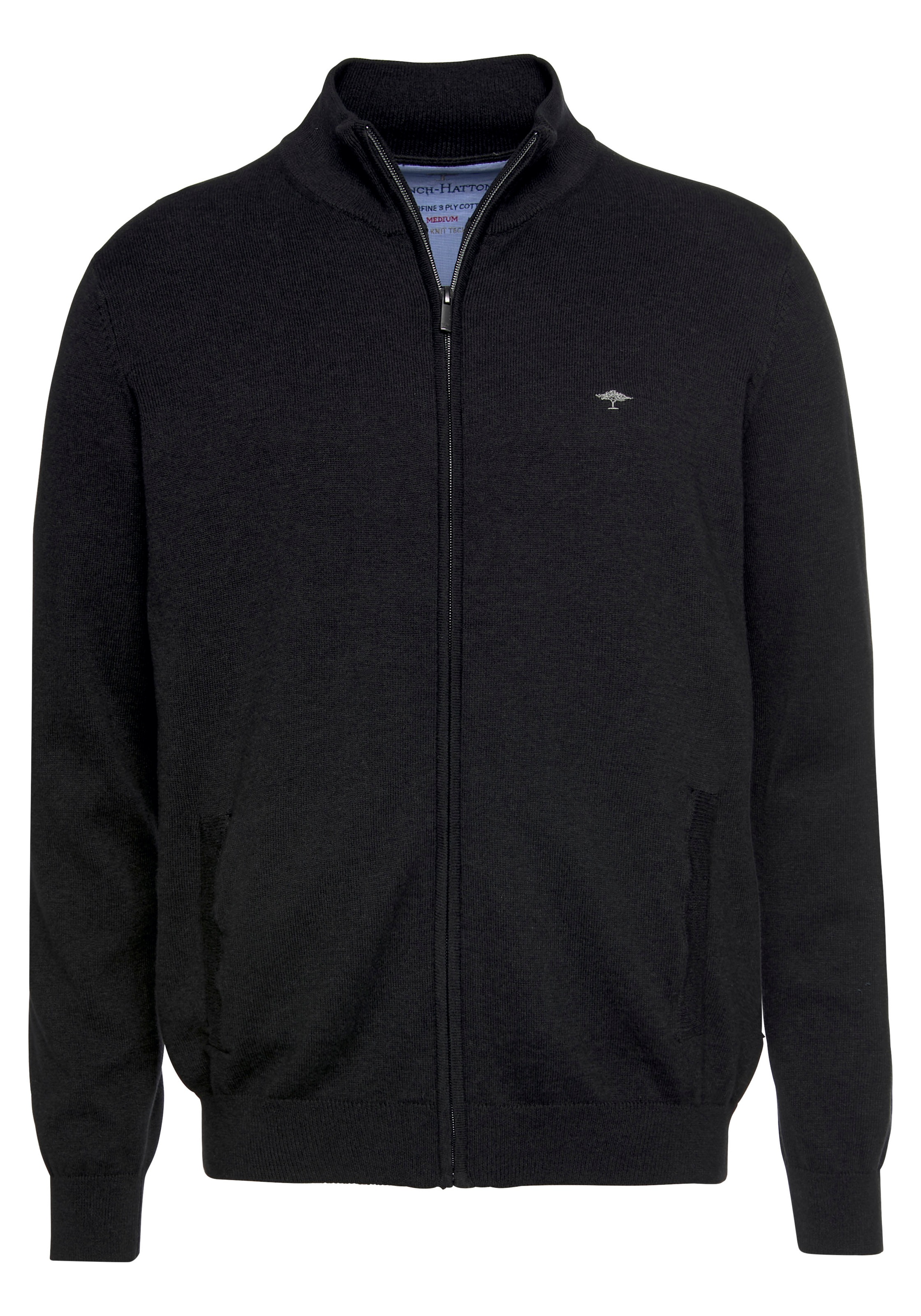FYNCH-HATTON Strickjacke, SUPERFINE COTTON