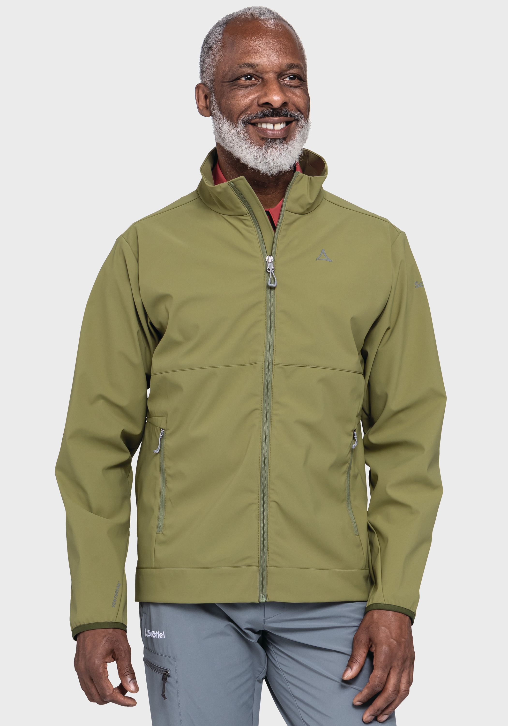 Schöffel Outdoorjacke »Hiking Softshell Jk Style Mirusha MNS«, ohne Kapuze