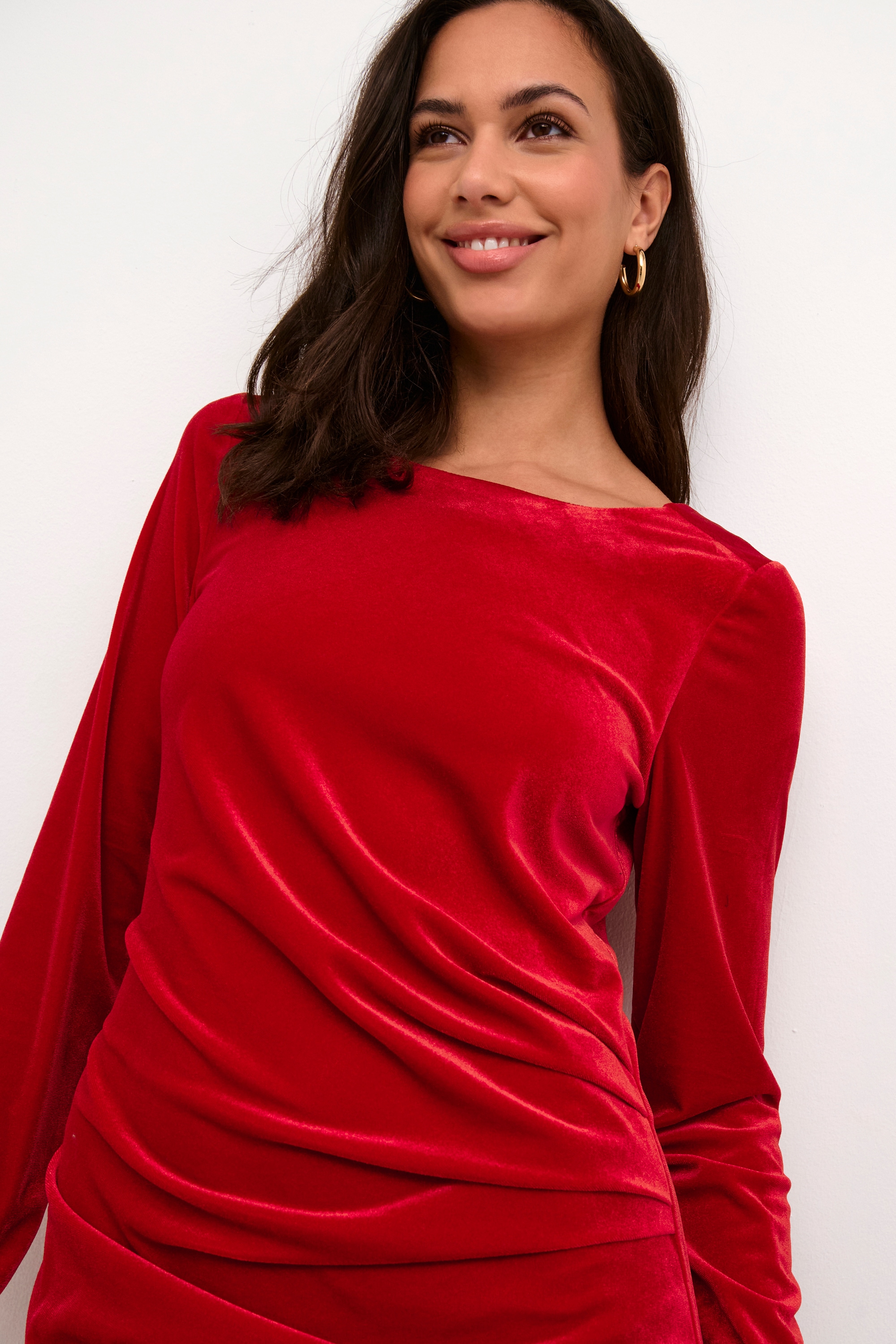 KAFFE Midikleid »Kleid Kelly«