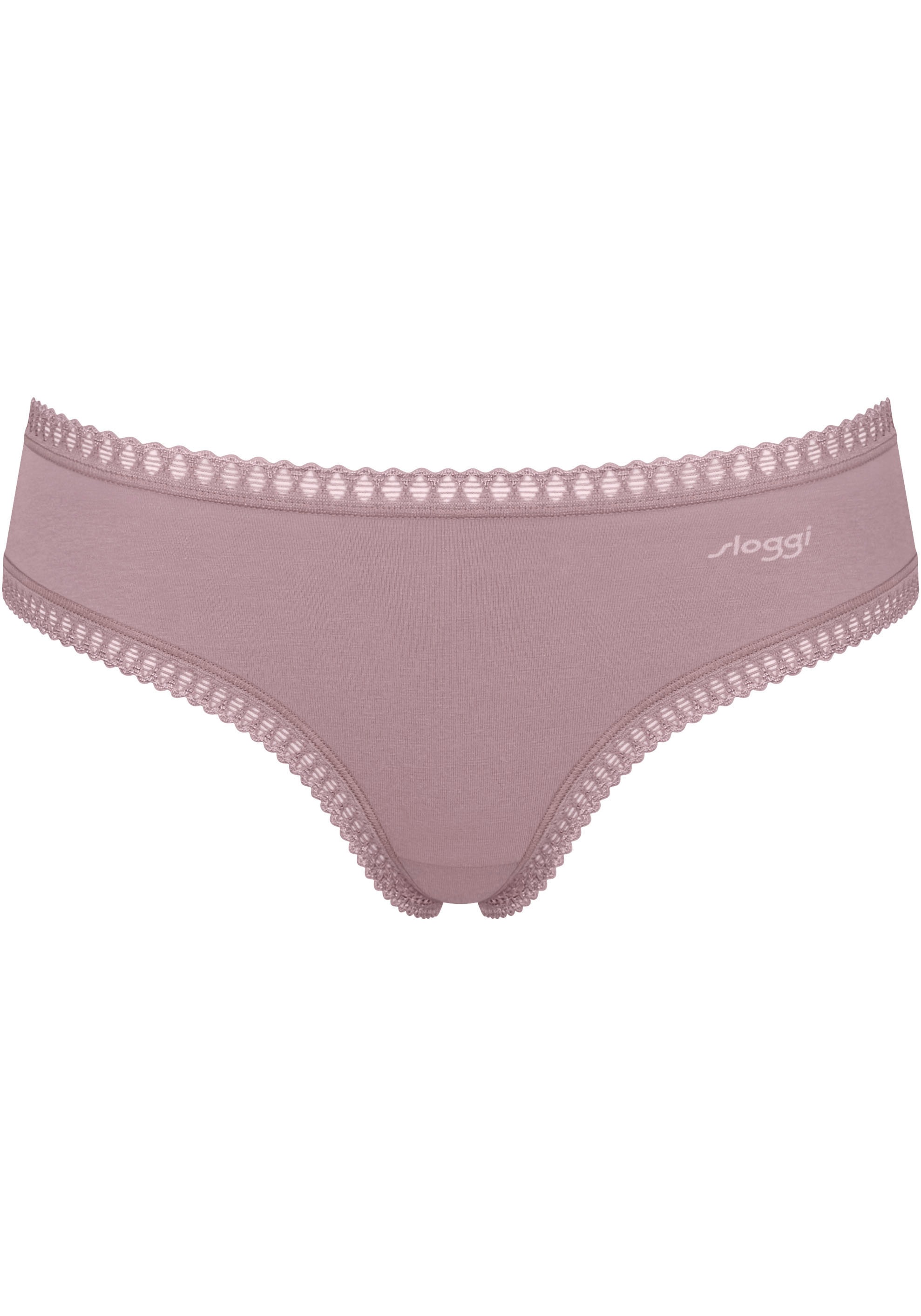 sloggi Slip »GO Crush Hipster C3P«, (3er Pack), mit Spitzendetails