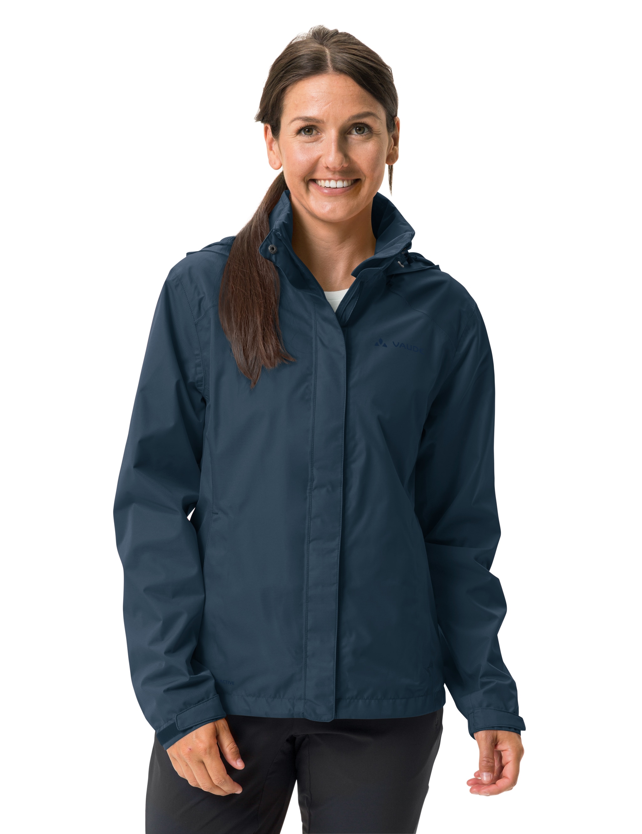 VAUDE Fahrradjacke »Women's Escape Bike Light Jacket« mit Kapuze für Radsport, Wandern und Nordic Walking, winddicht