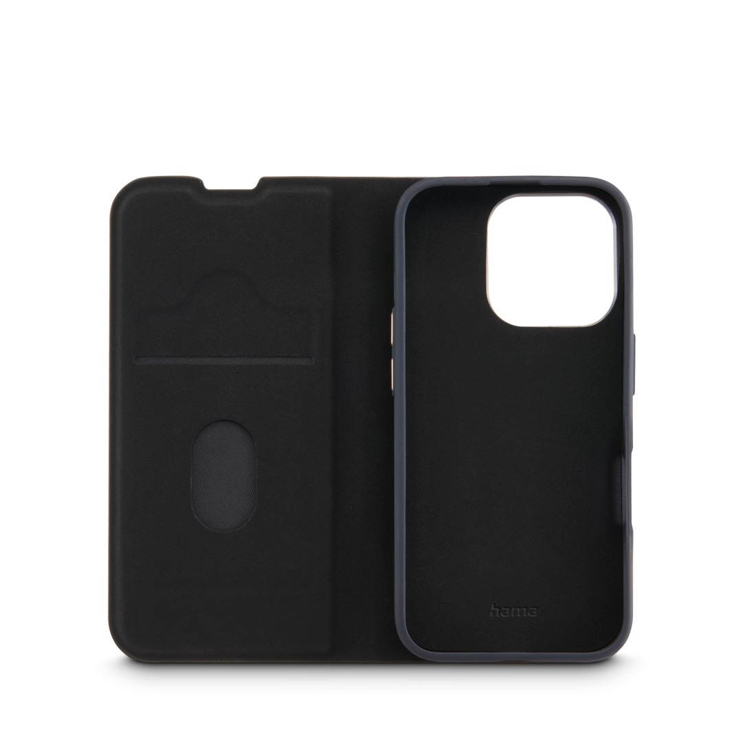 Hama Smartphone-Hülle »Handytasche Booklet für Apple iPhone 16 Pro Max nachhaltig, Kartenfach«, iPhone 16 Pro Max, Standfunktion, Kartenfach