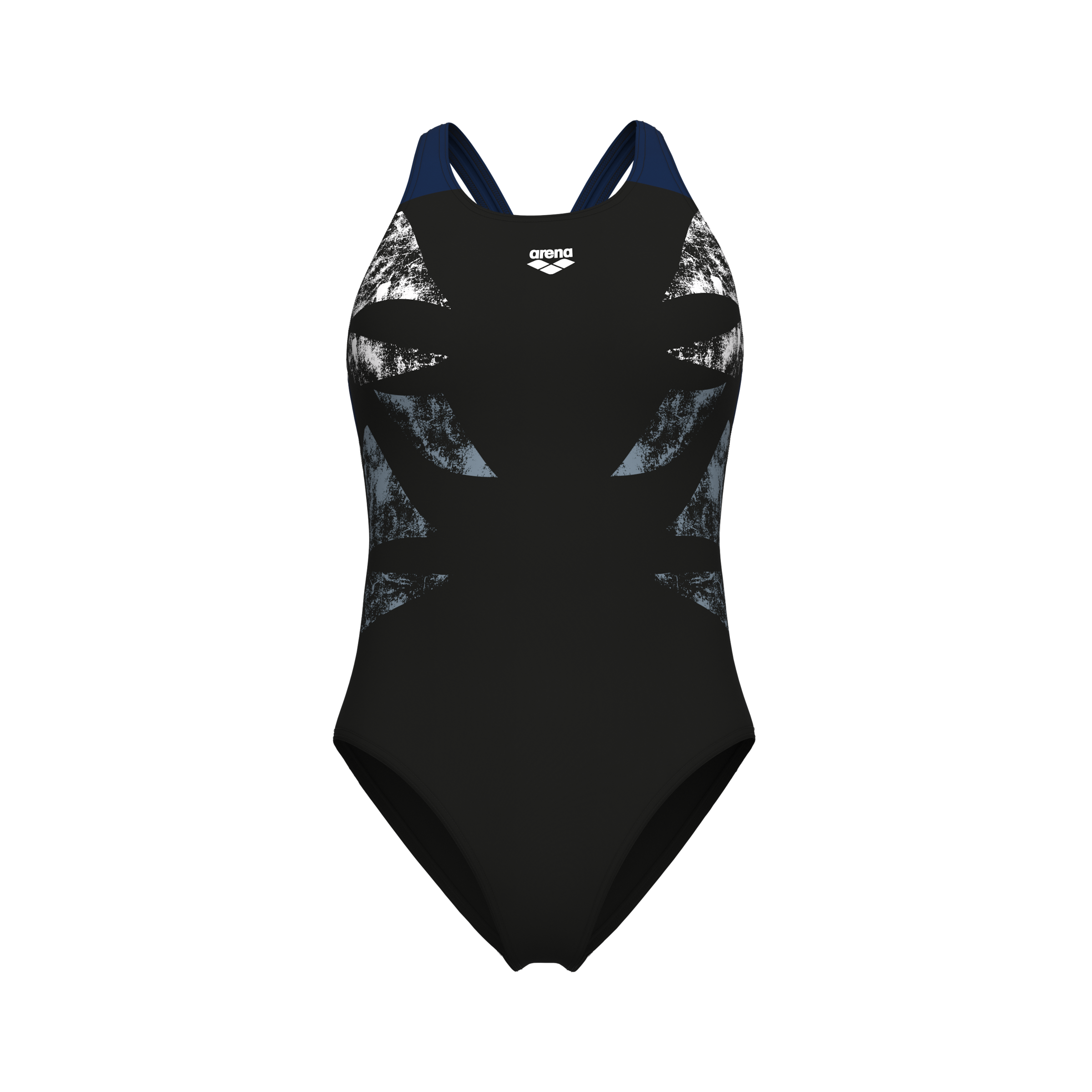 Arena Badeanzug »WOMEN'S ARENA GRAPHIC SWIMSUIT V BACK L« 1 Stk. tlg.