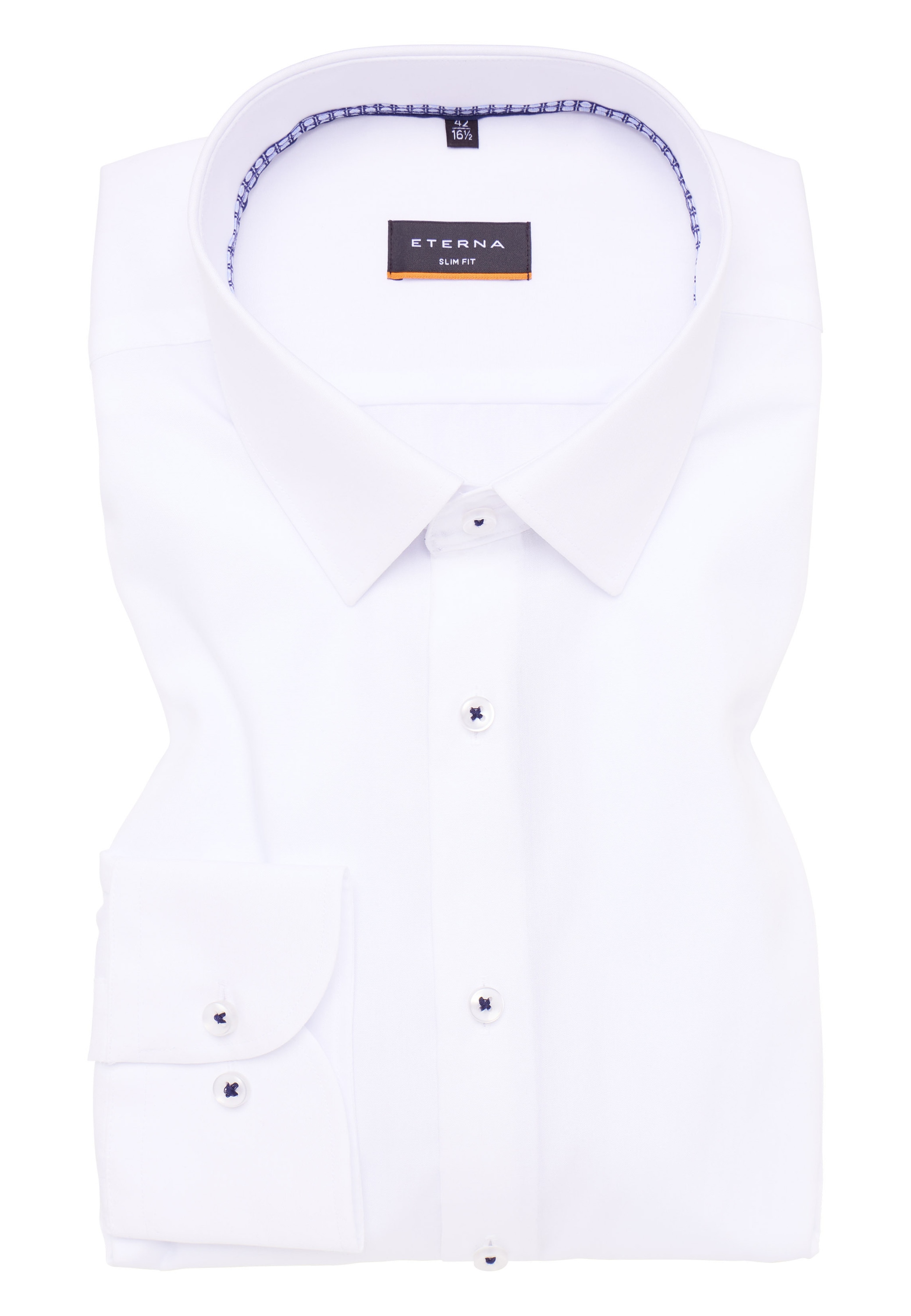 Eterna Langarmhemd »SLIM FIT« NON IRON (bügelfrei)