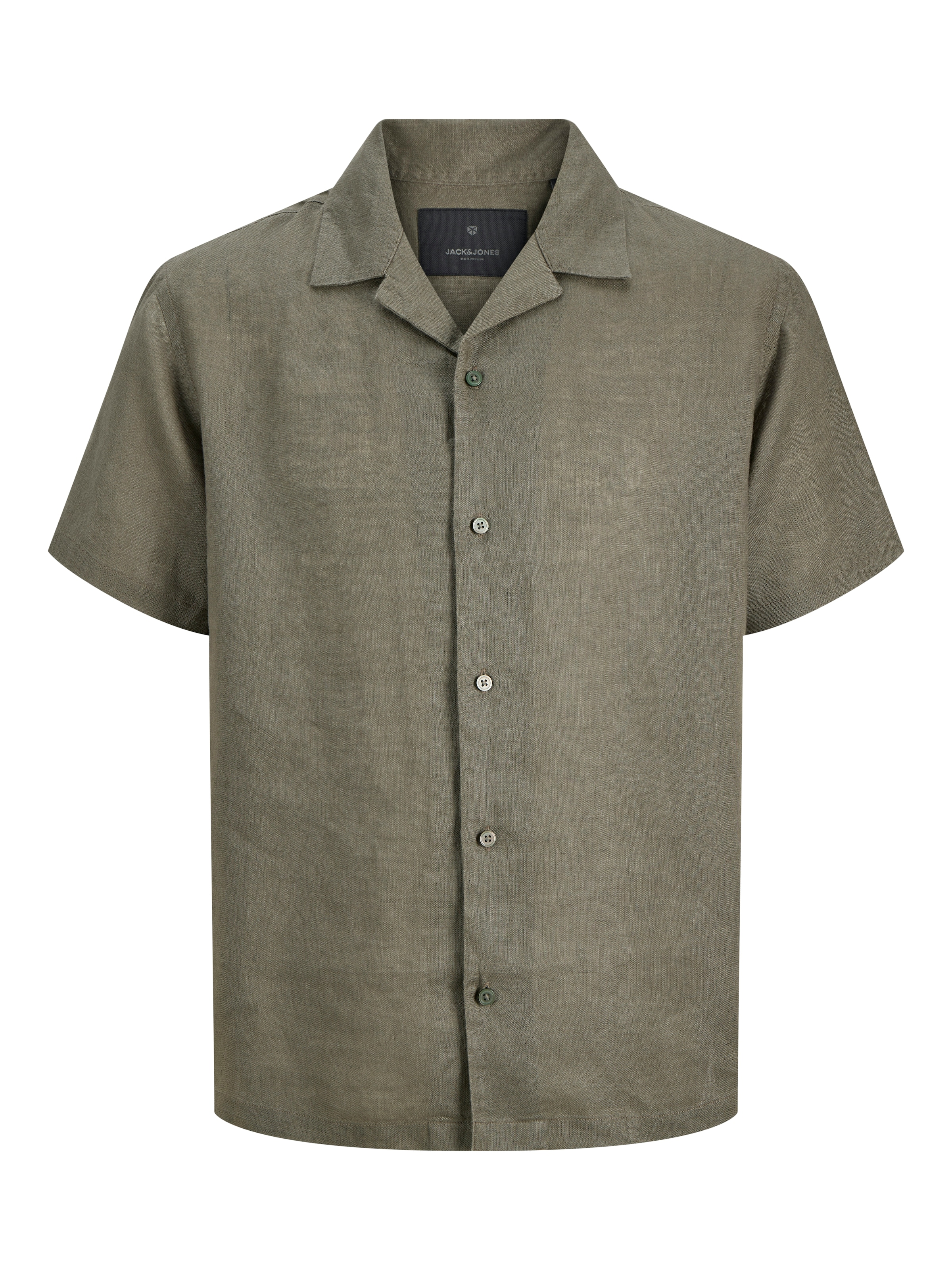 Jack & Jones Leinenhemd »JPRBLALAWRENCE LINEN RESORT S/S SHIRT SN« Leinen, relaxed fit