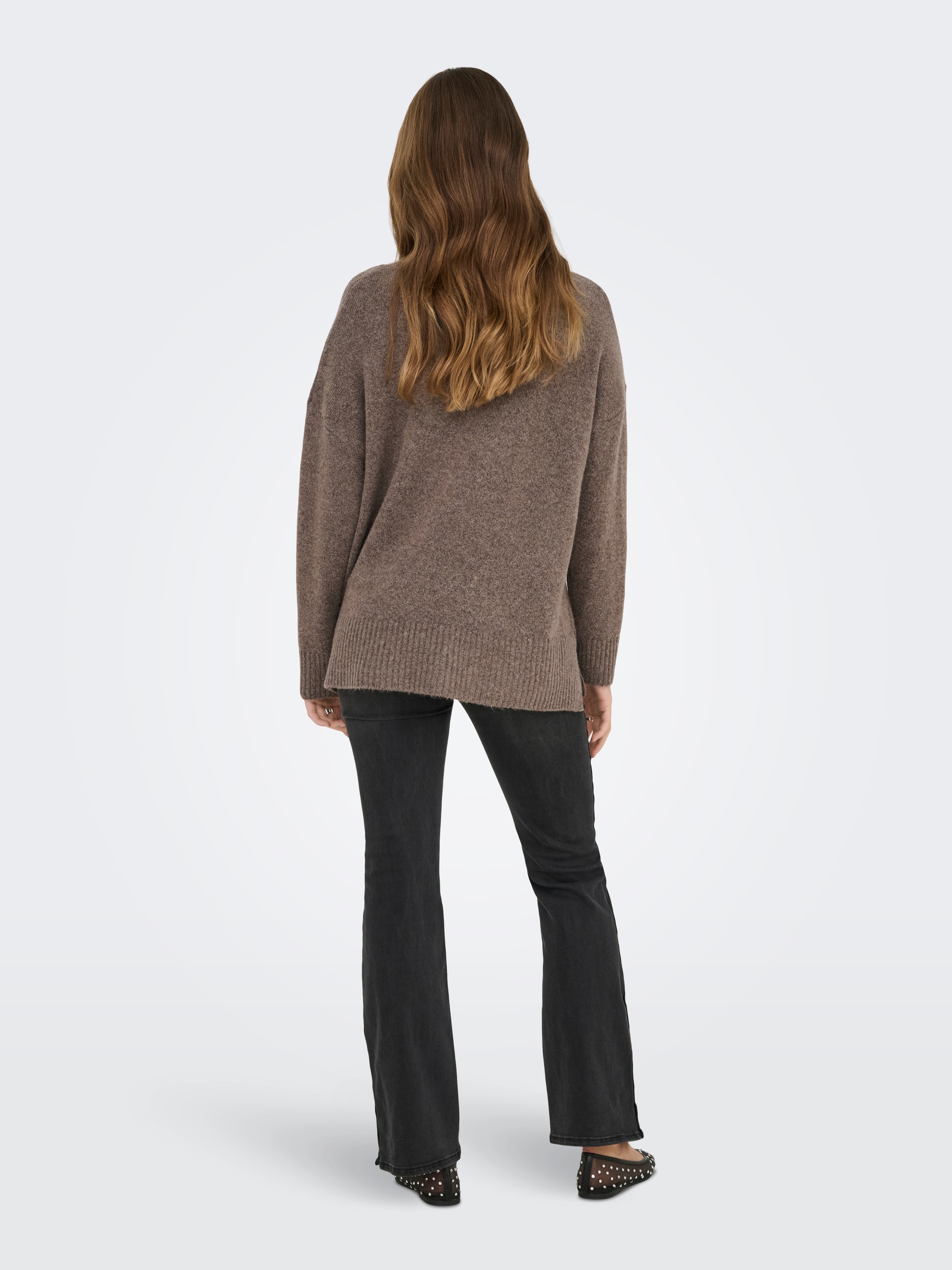 ONLY Strickpullover »ONLHAZEL LS HIGHNECK OVERS PULL KNT NOOS«
