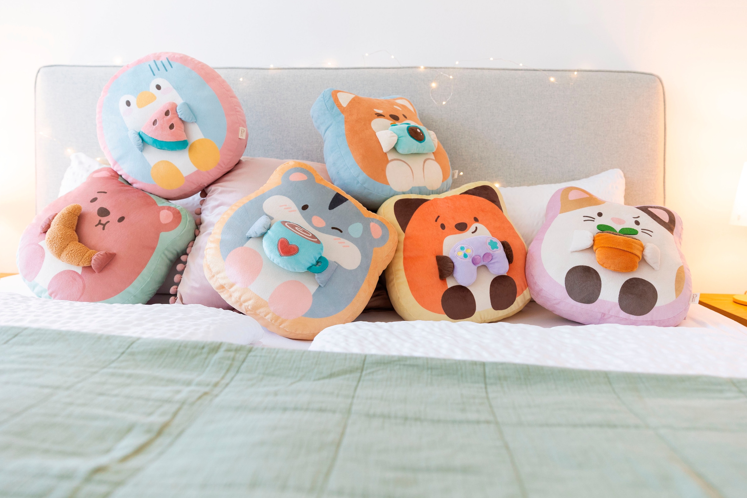 Nici Kuscheltier »mymochi, Fuchs Geeks mit Spielkonsole 35x33x12 cm«