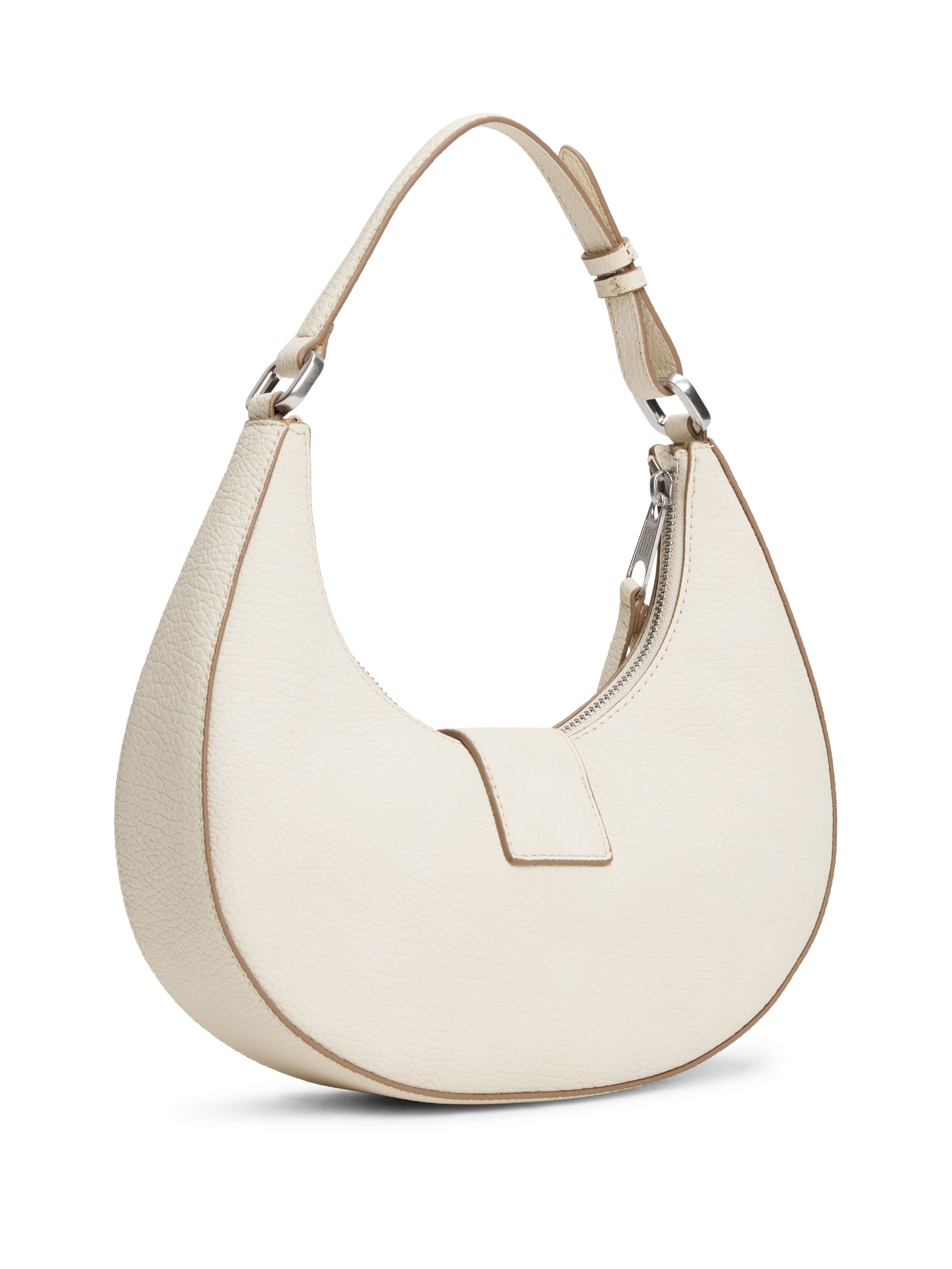 Tommy Jeans Schultertasche »TJW CRUSH SHOULDER BAG« , Damen Hobo, Umhängetasche, Tragetasche mit Logo-Schmuckelement