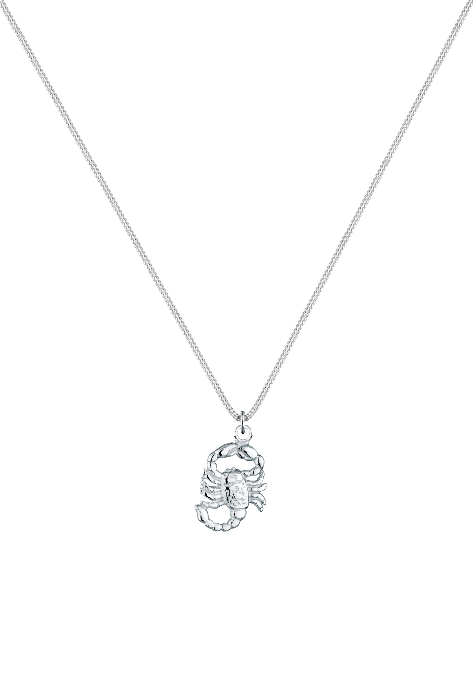 Elli Kette mit Anhänger »Halskette Sternzeichen Skorpion 925 Sterling Silber«