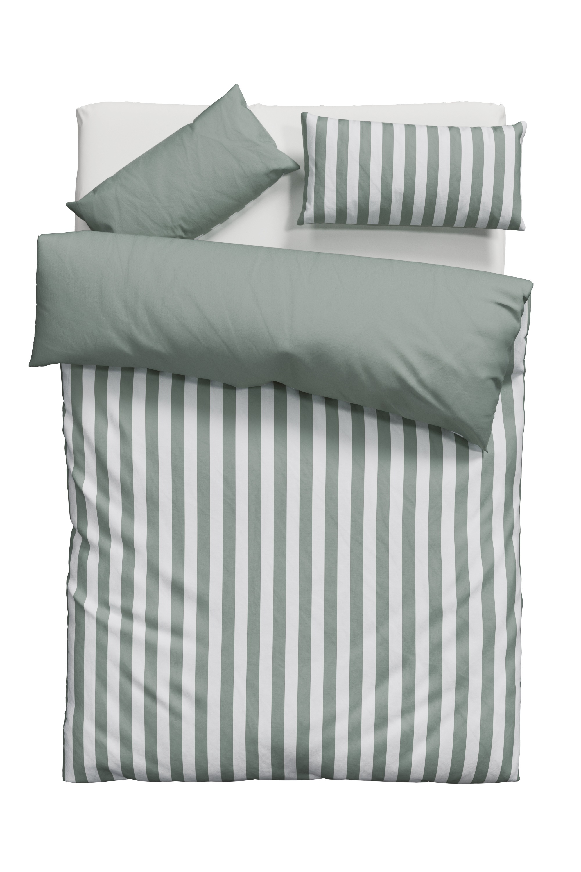 andas Wendebettwäsche »Greta« 2 Stk. tlg. Bettwäsche mit Streifen in verschiedenen Qualitäten, ab 135x200 cm