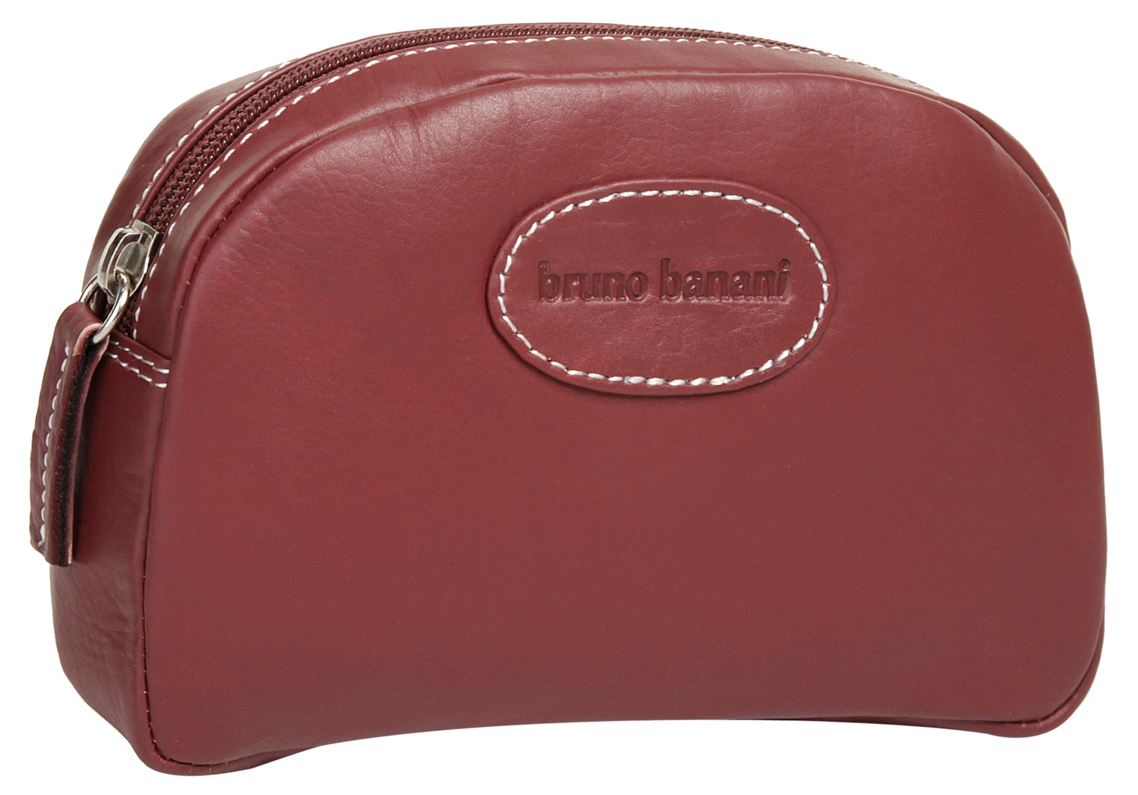 Bruno Banani Kosmetiktasche, echt Leder