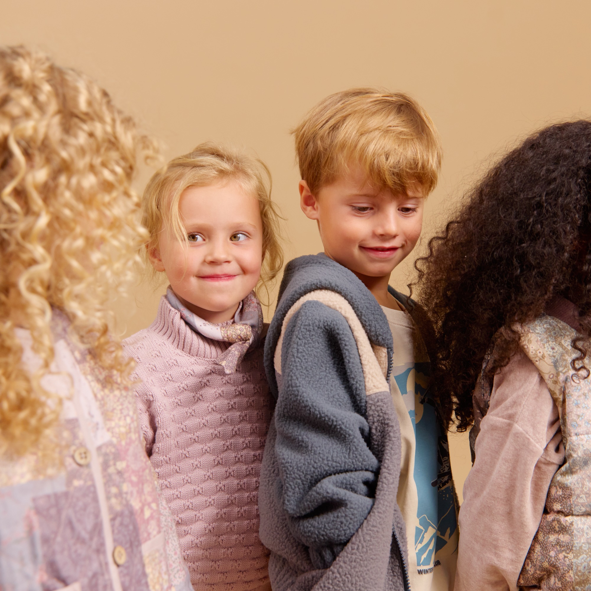 WHEAT Strickpullover »Chunky Knit Pullover Abby« Baumwolle, Strickmuster, lockere Passform