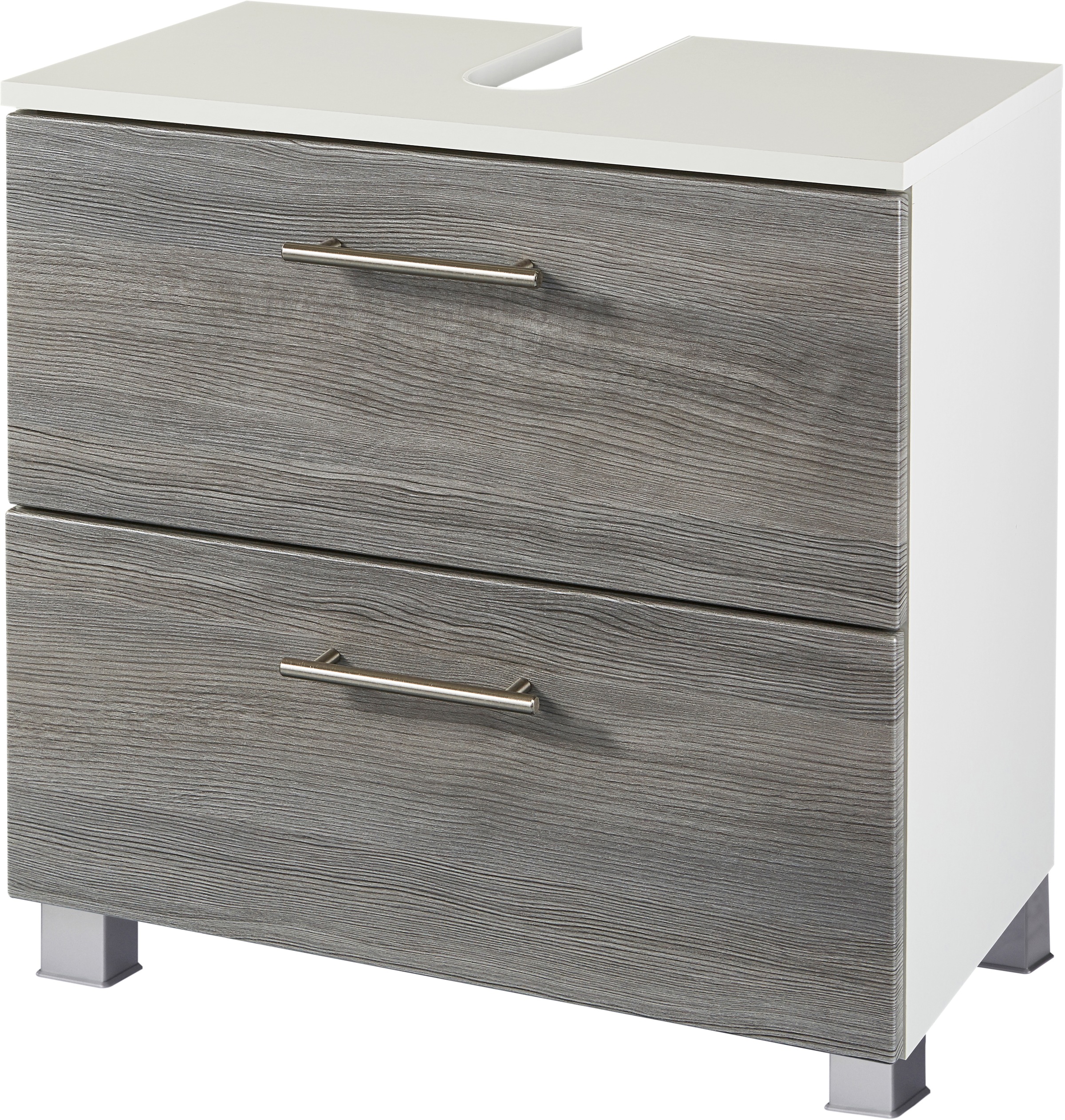 welltime Badmöbel-Set »"Trento", Badezimmer-Set, Hängeschrank, Unterschrank, Midischrank« 5 Stk. tlg.