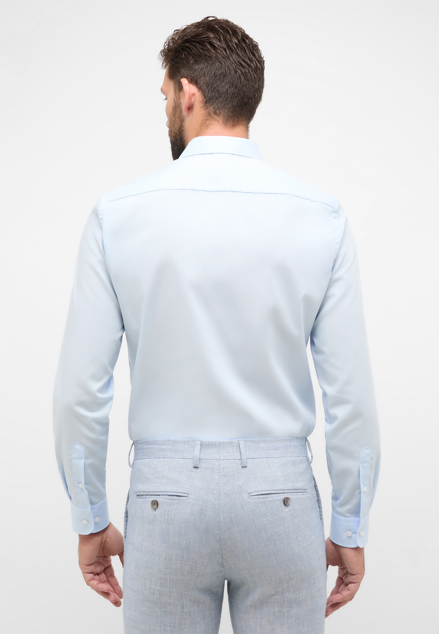 Eterna Langarmhemd »SLIM FIT«, NON IRON (bügelfrei)