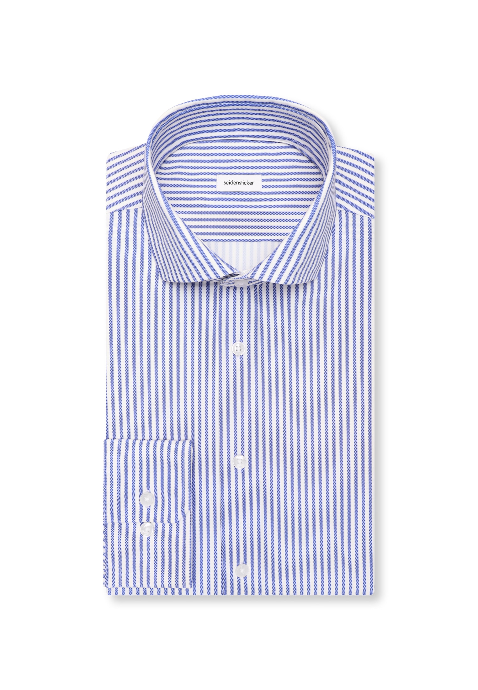 seidensticker Businesshemd »Schwarze Rose« Slim 1/1 Kentkragen Druck