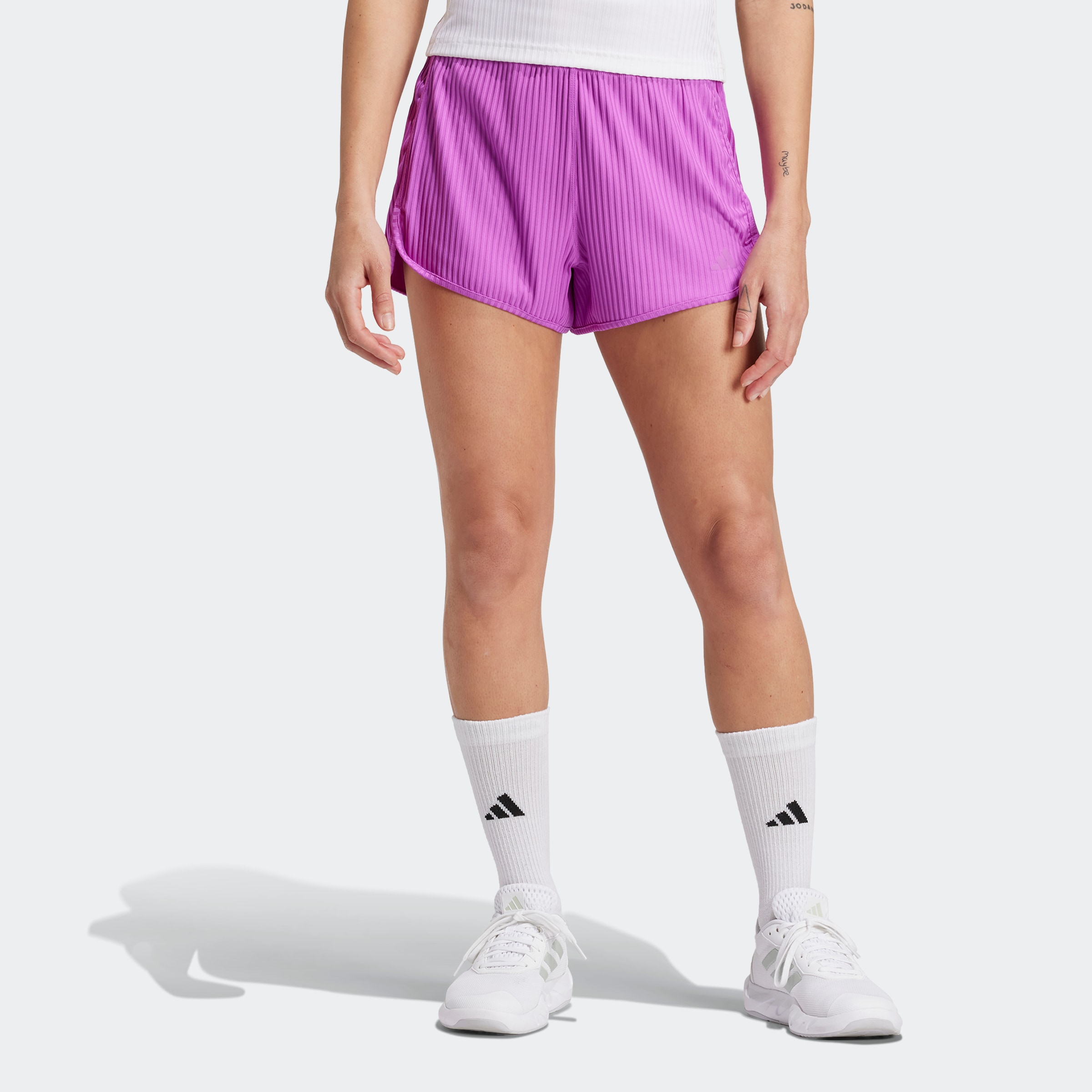 adidas Performance Shorts »PACER RIB SHORT«, (1 tlg.)