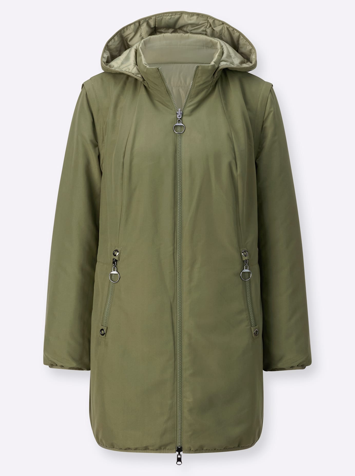 Casual Looks Wendejacke, mit Kapuze