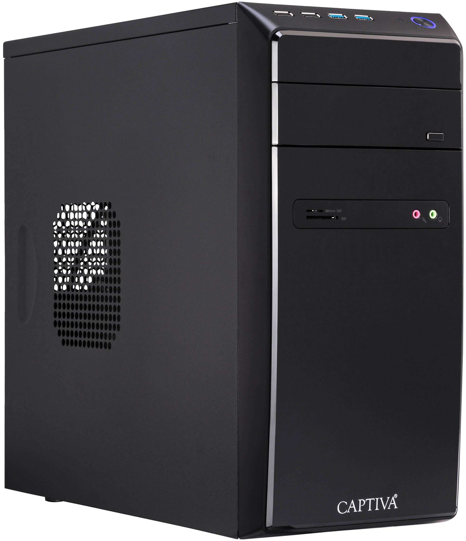 CAPTIVA Business-PC-Komplettsystem »Power Starter R98-531 TFT Bundle« 68,6 ″ AMD Ryzen 5 AMD 8 GB RAM 1.000 GB SSD