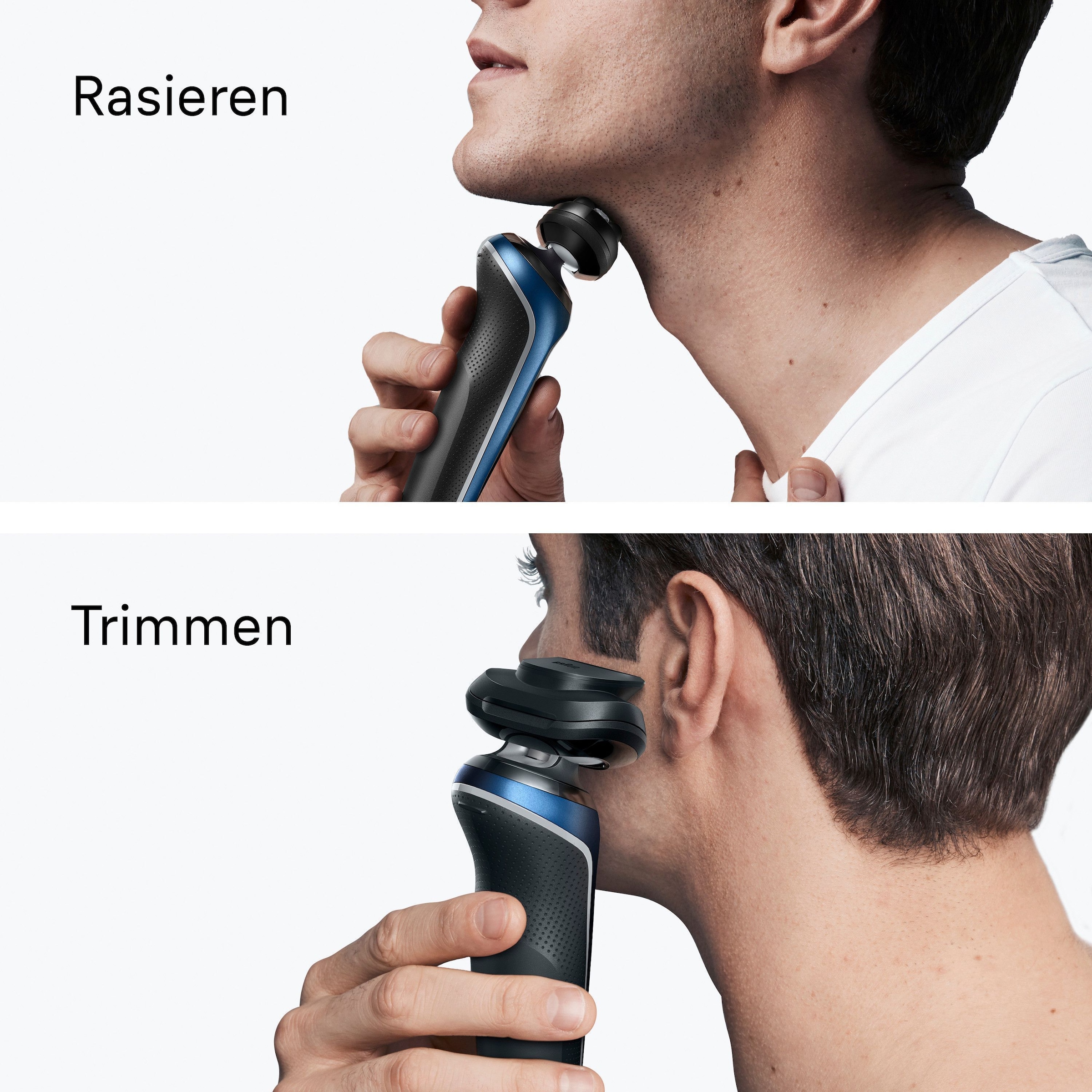 Braun Elektrorasierer »Series 6 62-B1200S« 1 Stk. Aufsätze 100% wasserdicht, Präzisionstrimmer-Aufsatz, bis zu 60 Min