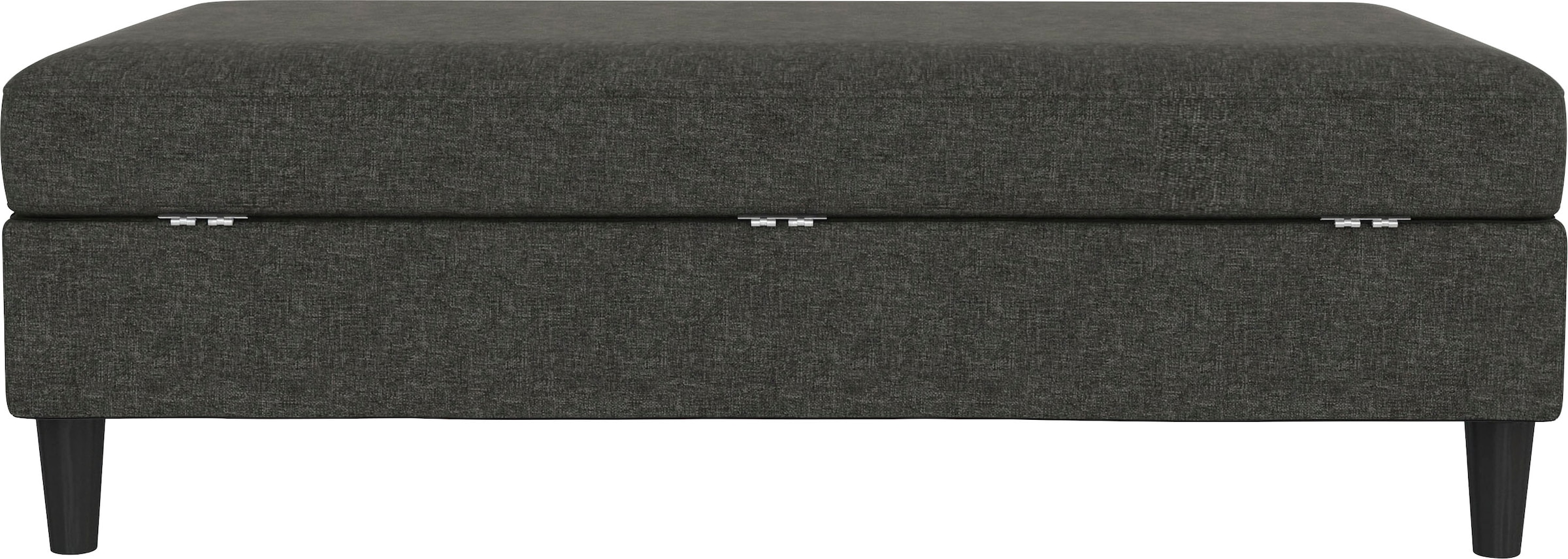 Dorel Home Stauraumhocker »Hartford«, Polsterhocker mit Stauraum, frei im Raum stellbar, Sitzhöhe 43 cm
