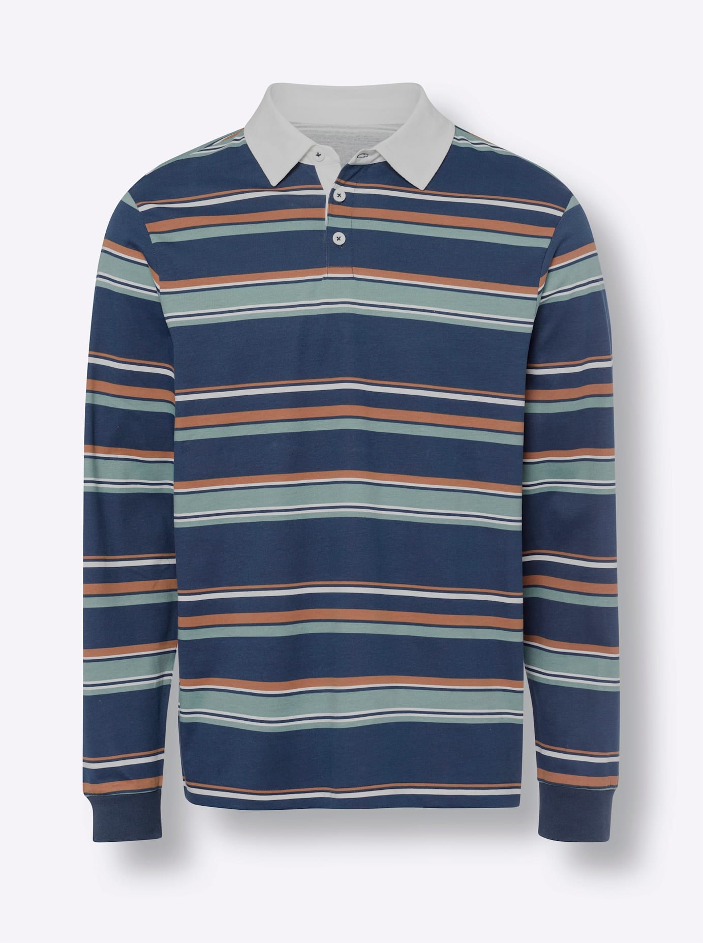 Classic Poloshirt »Langarm-Poloshirt«, (1 tlg.)