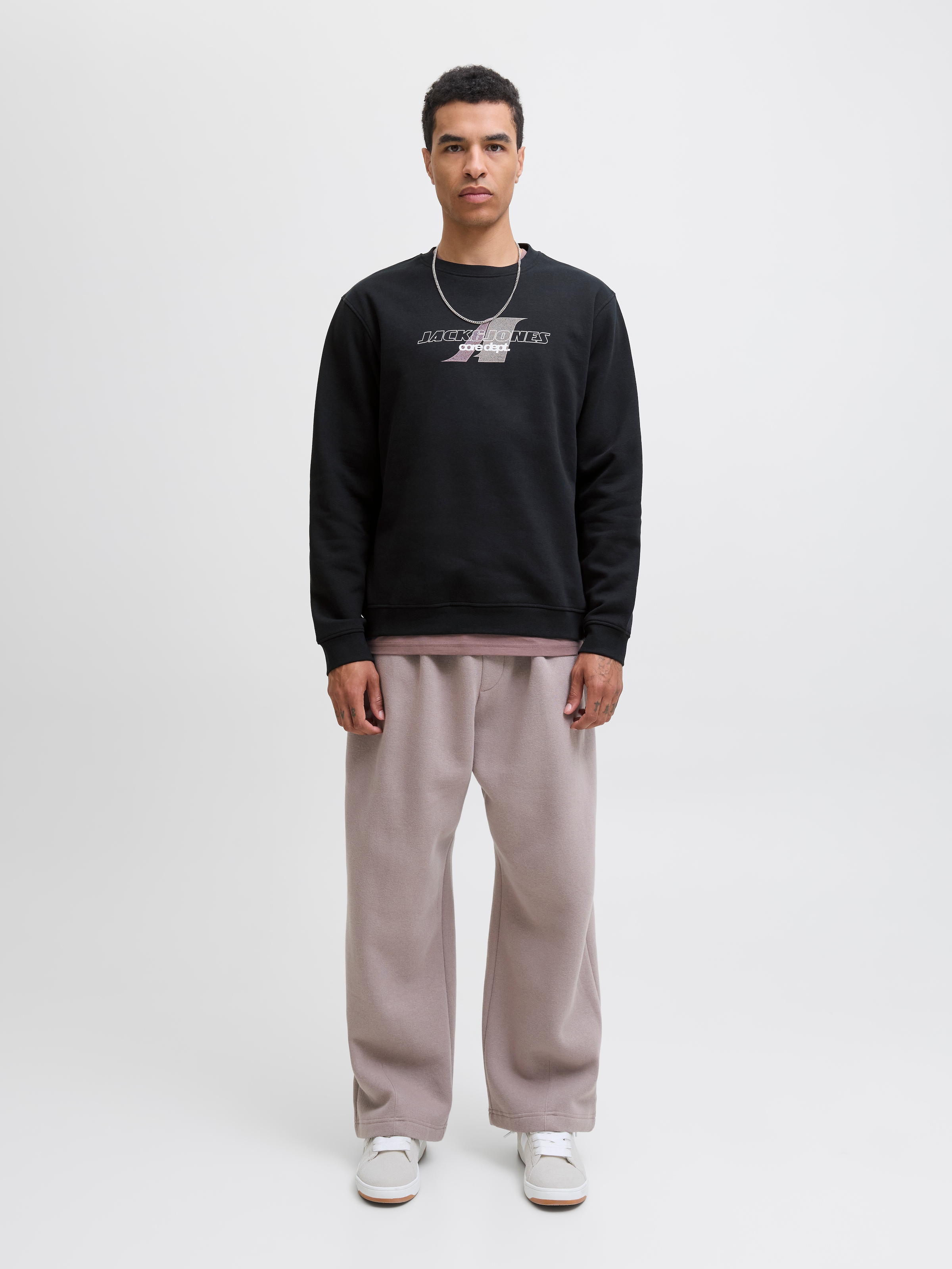 Jack & Jones Sweatshirt »JCOTIER PRINT SWEAT CREW NECK«