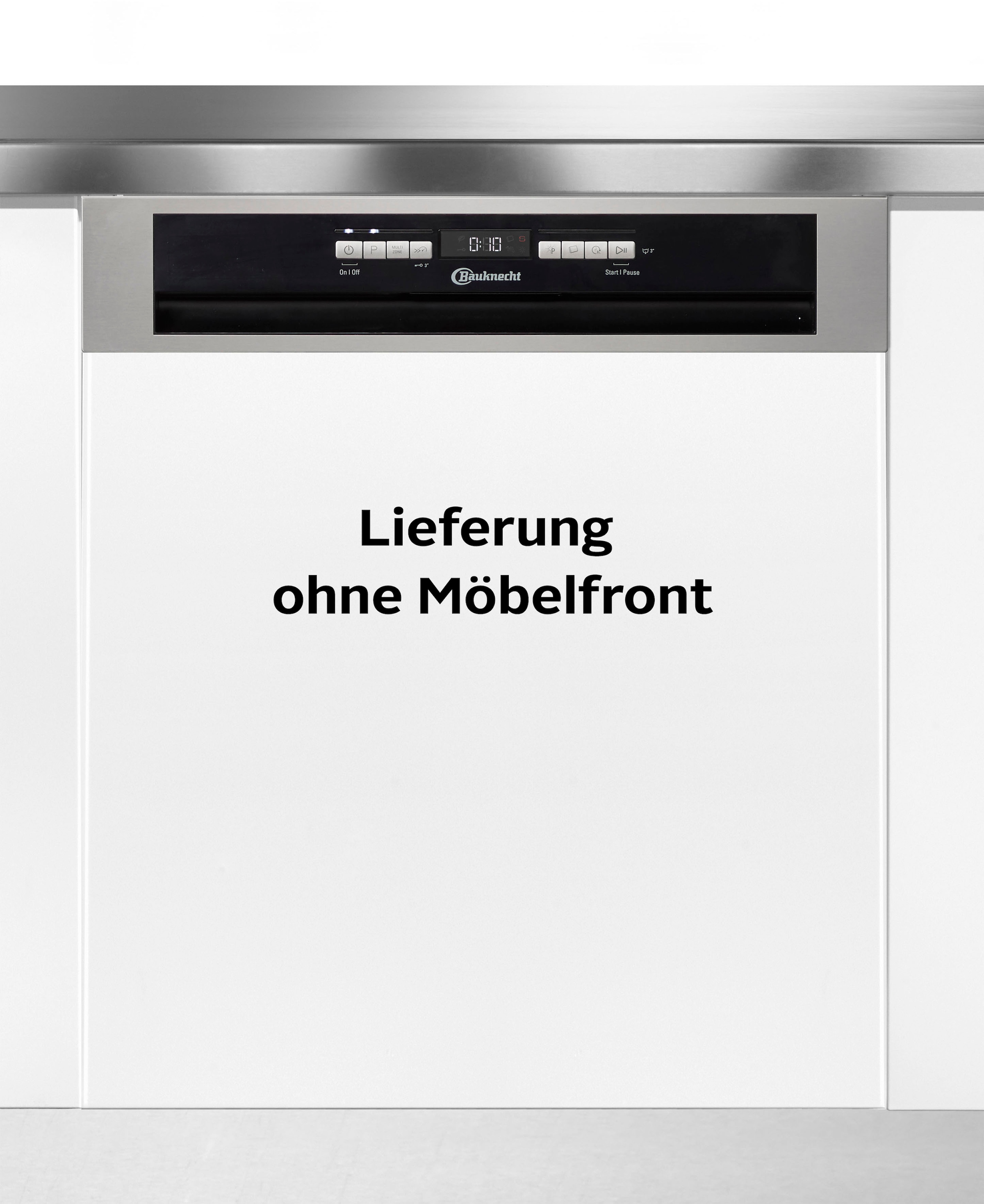 BAUKNECHT teilintegrierbarer Geschirrspüler »BBO 3O539 PLGT«, 14 Maßgedecke