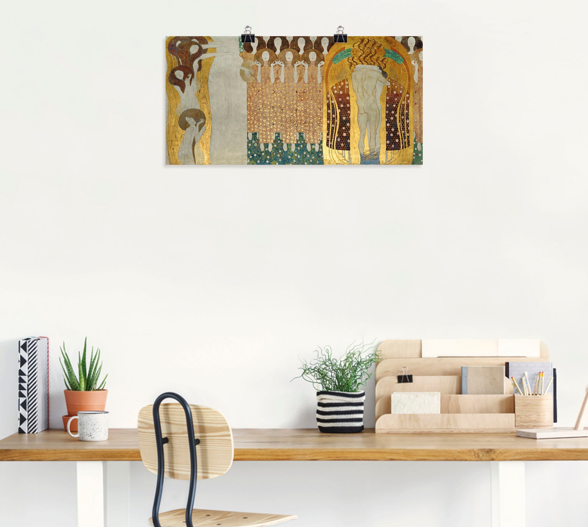 Artland Wandbild »Beethovenfries« Gruppen & Familien 1 Stk. tlg. als Leinwandbild, Poster in verschied. Größen