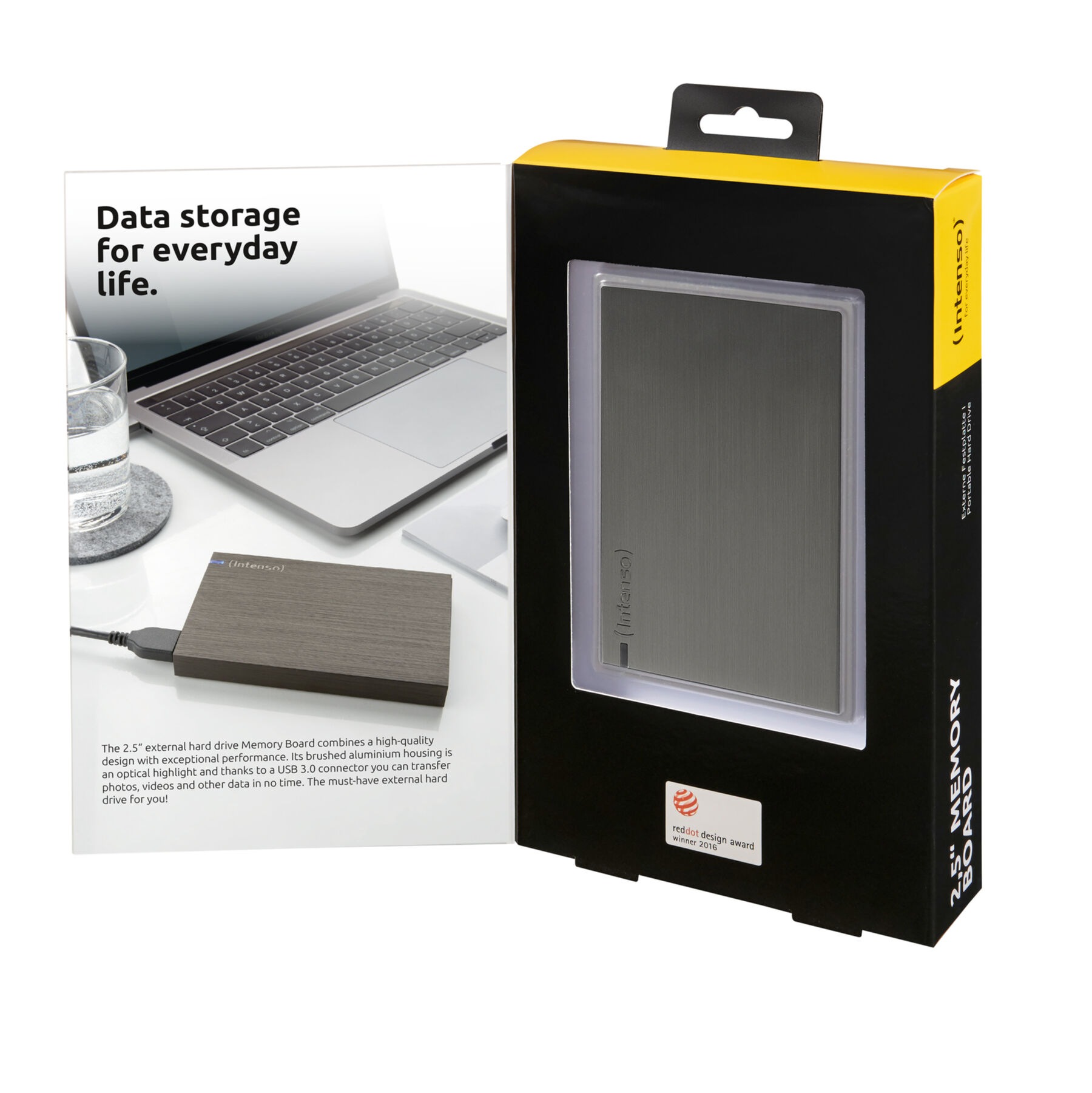 Intenso externe HDD-Festplatte »Memory Board 1TB«, 2,5 Zoll, Anschluss USB 3.0