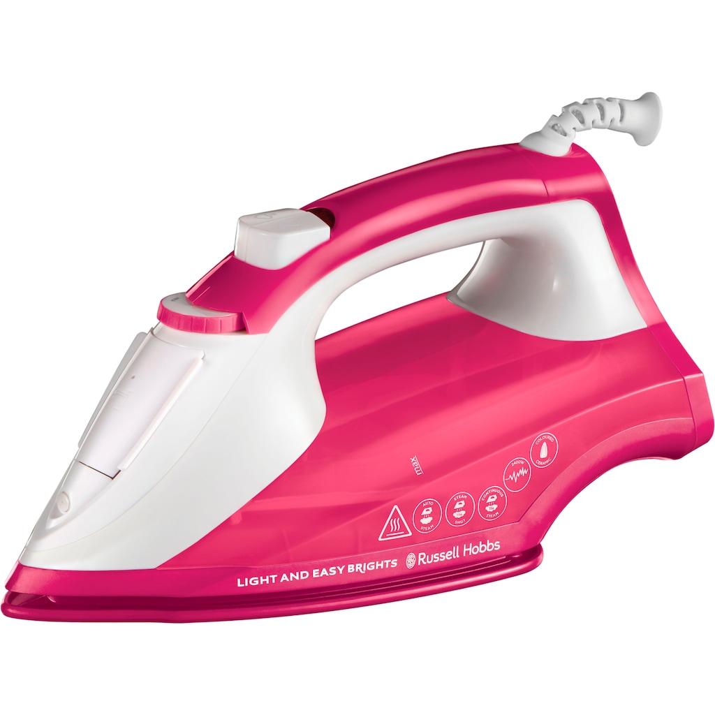 RUSSELL HOBBS Dampfbügeleisen »26480-56 Light and Easy Brights Berry«, 2400 W