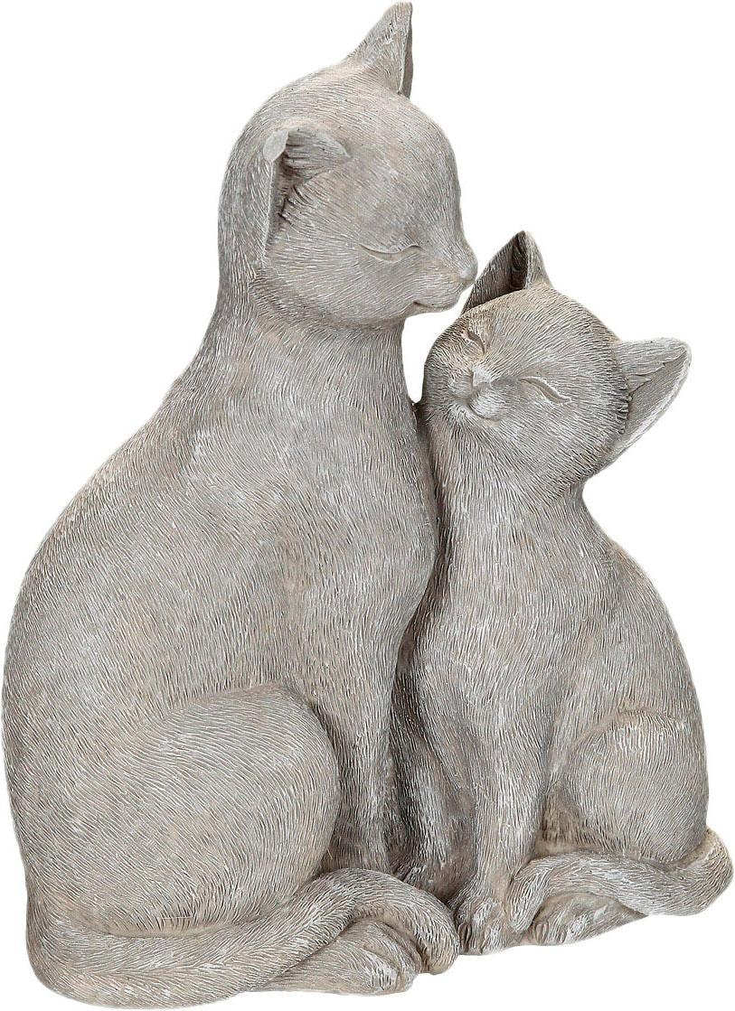 Dekofigur »Katze mit Kätzchen«, Höhe 21 cm