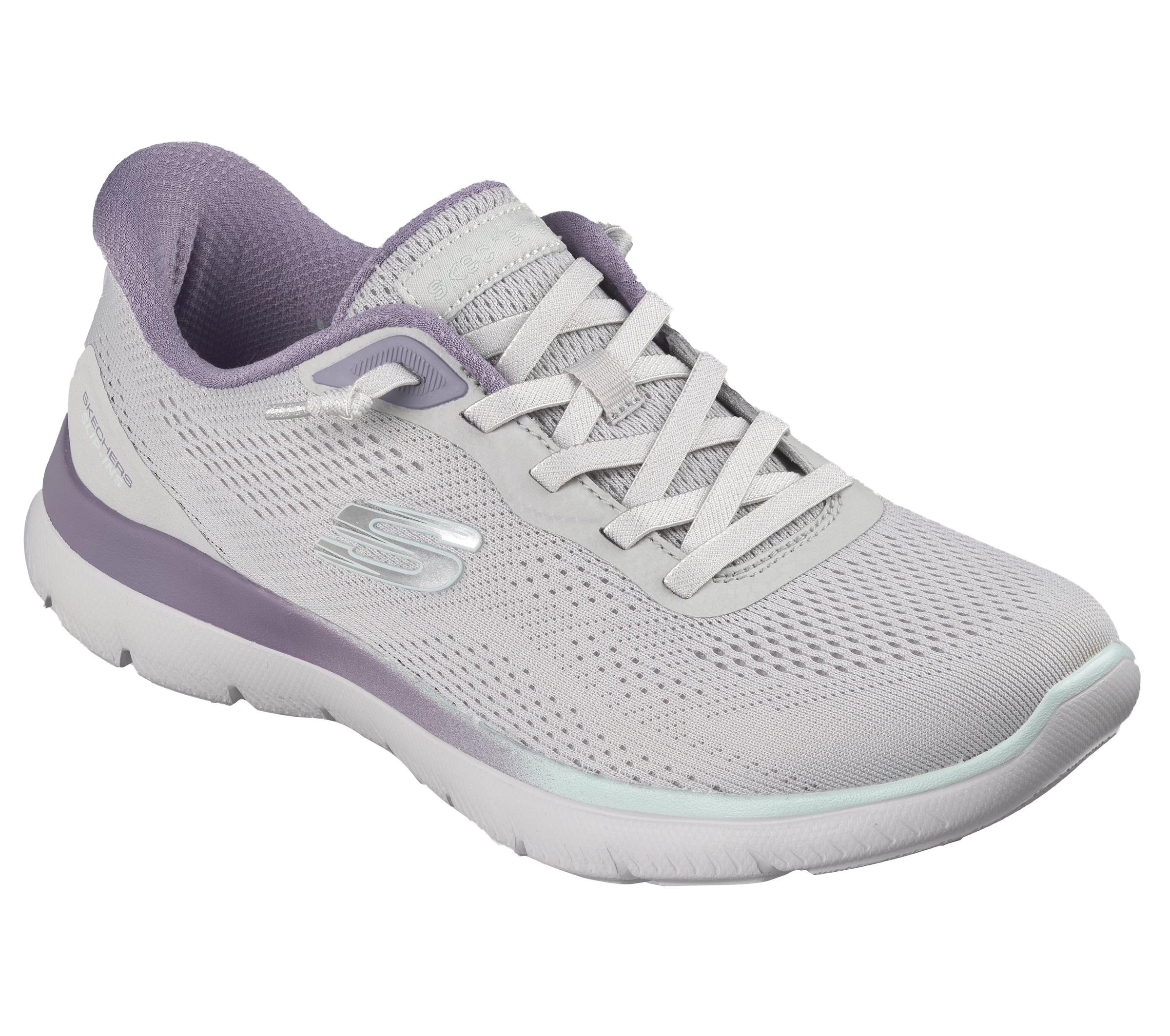 Skechers Slip-On Sneaker »SUMMITS«  Schlupfschuh, Halbschuh, Freizeitschuh, mit Slip Ins