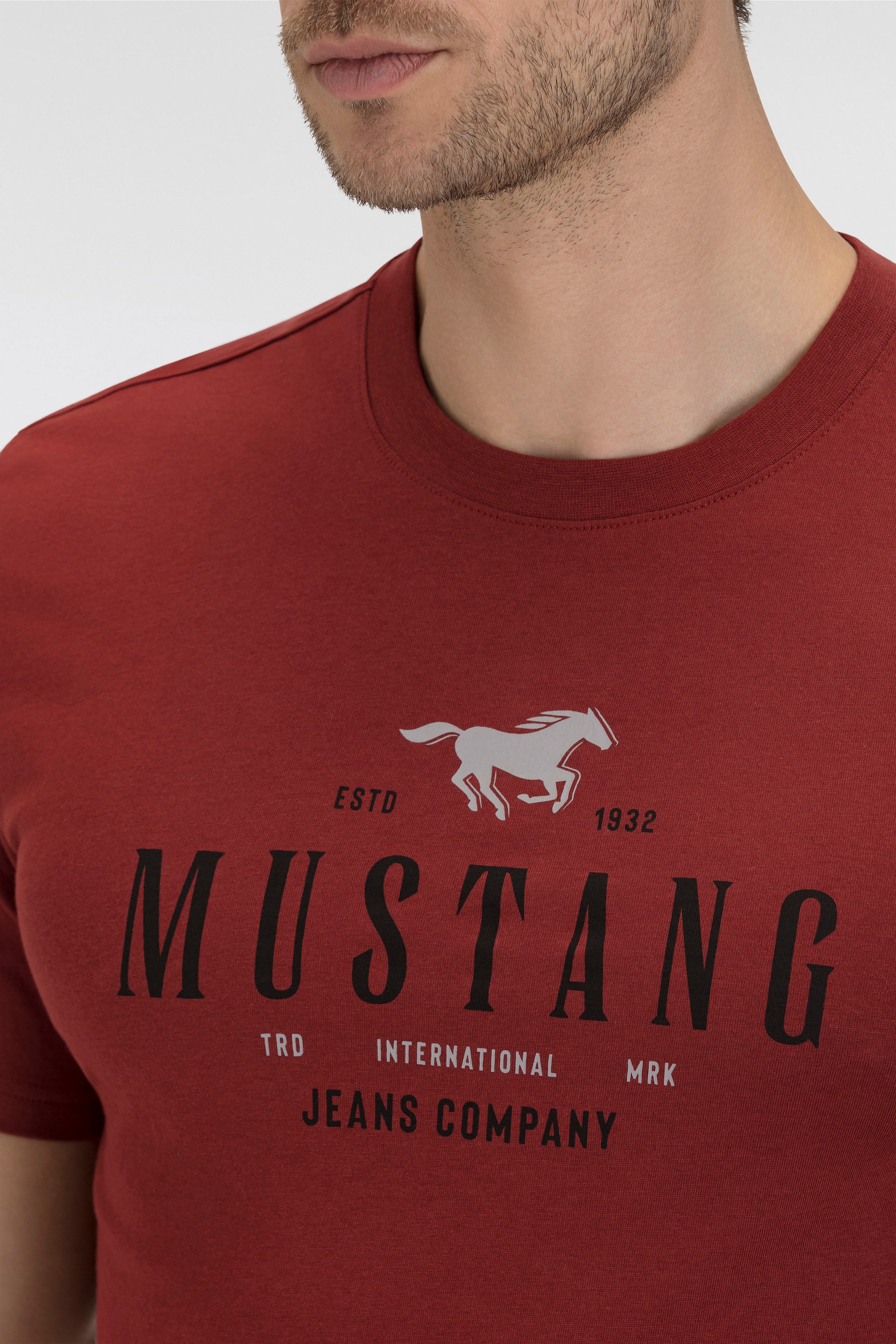MUSTANG T-Shirt »Style Alex C Print«