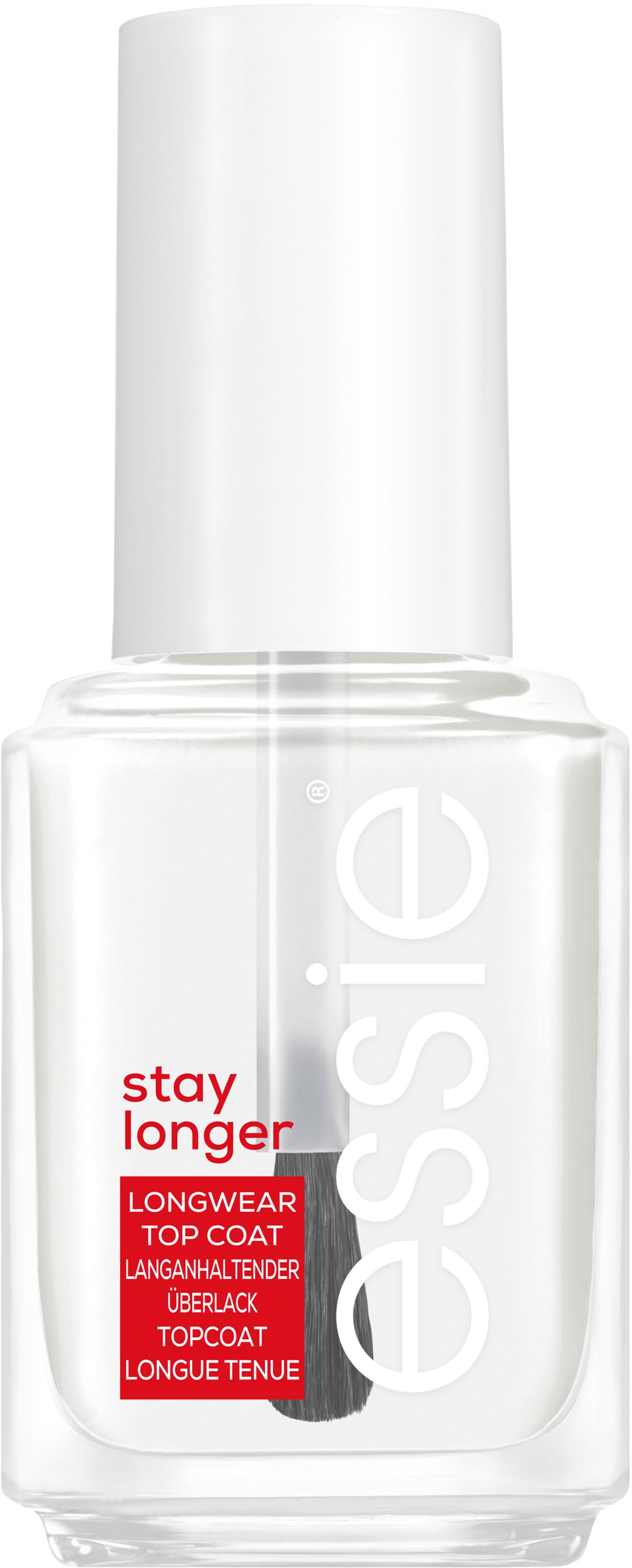 Überlack »Essie Stay longer premium longwear«, mit natürlichen Inhaltsstoffen