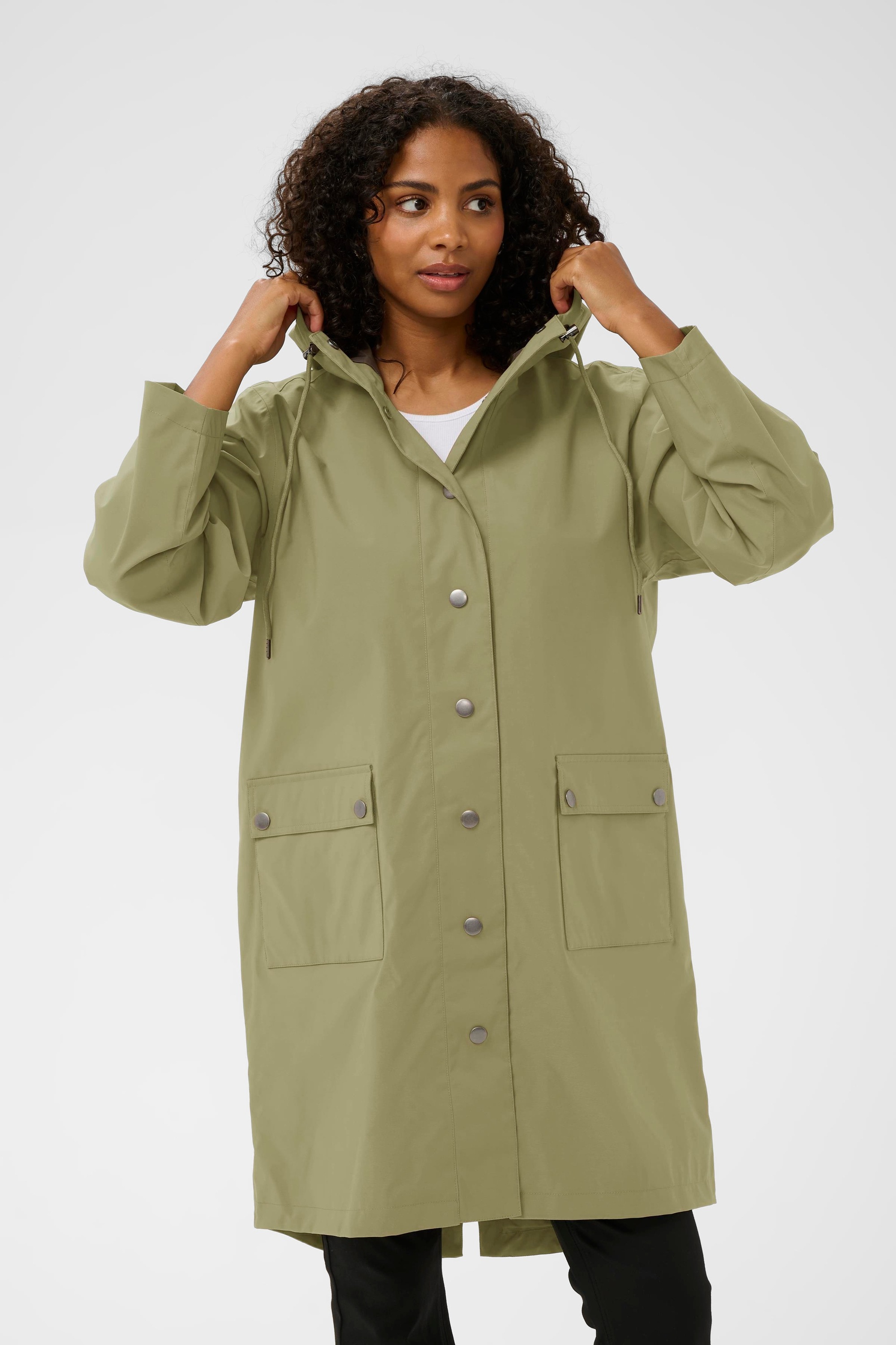 KAFFE Wintermantel »Jacke KAennie«