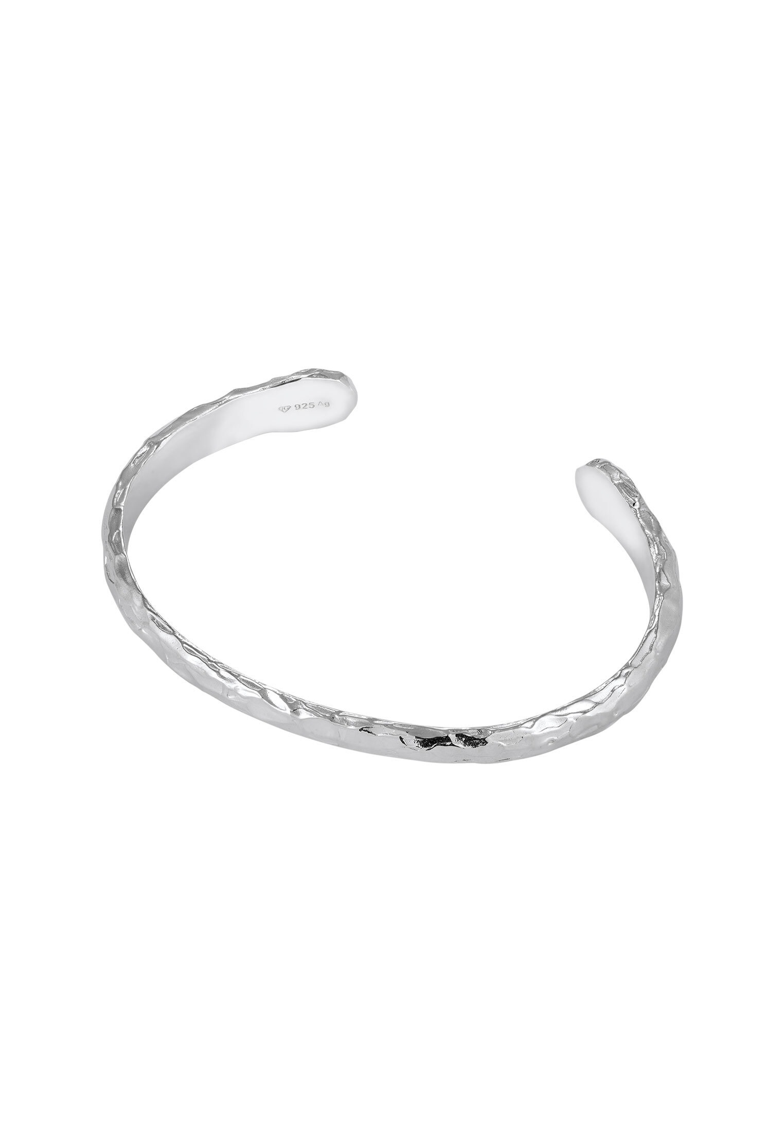 Kuzzoi Armreif »Armband Armreif Strukturiert 925 Sterling Silber«