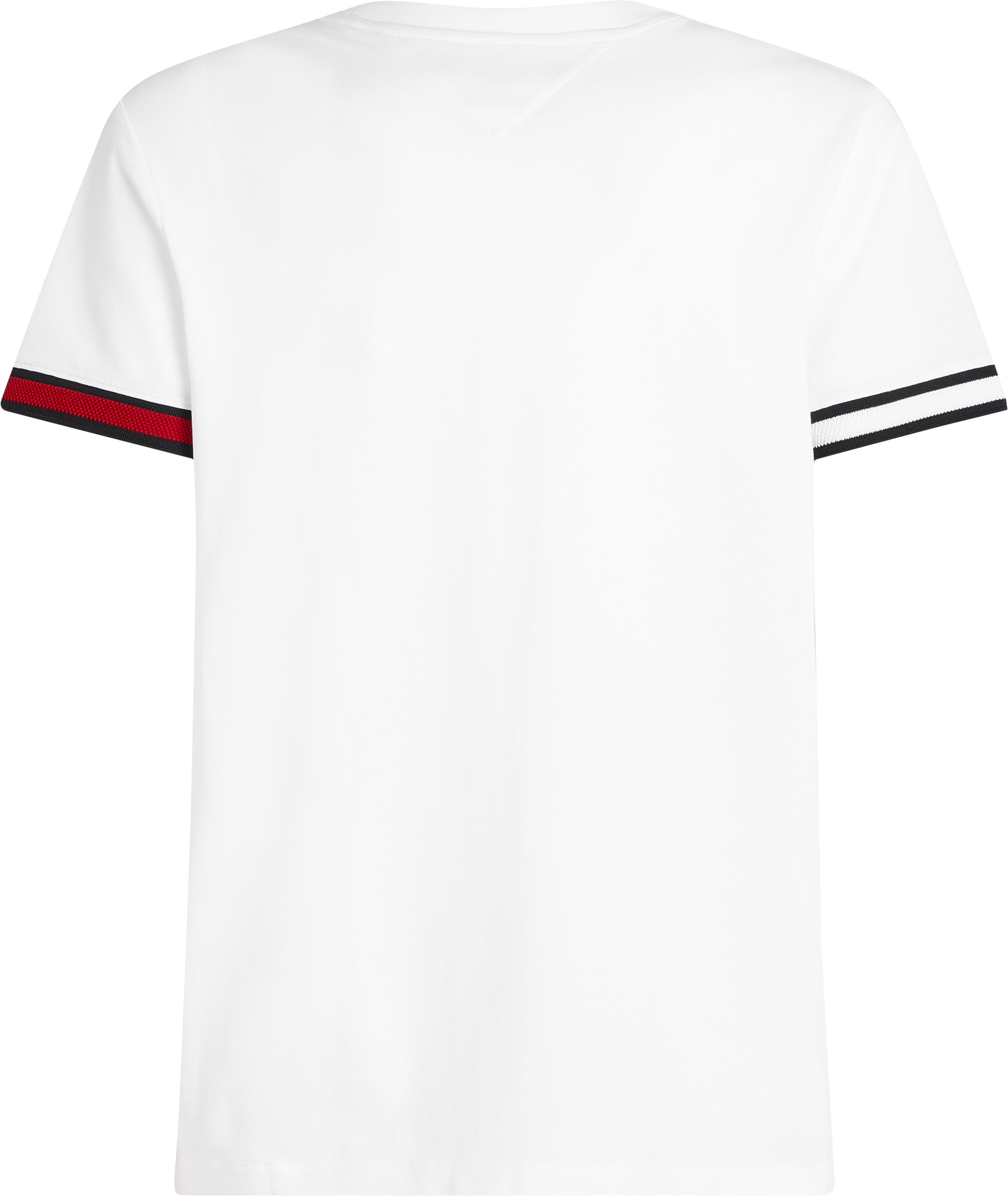 Tommy Hilfiger T-Shirt »GLOBAL STRIPE FLAG CUFF TEE«