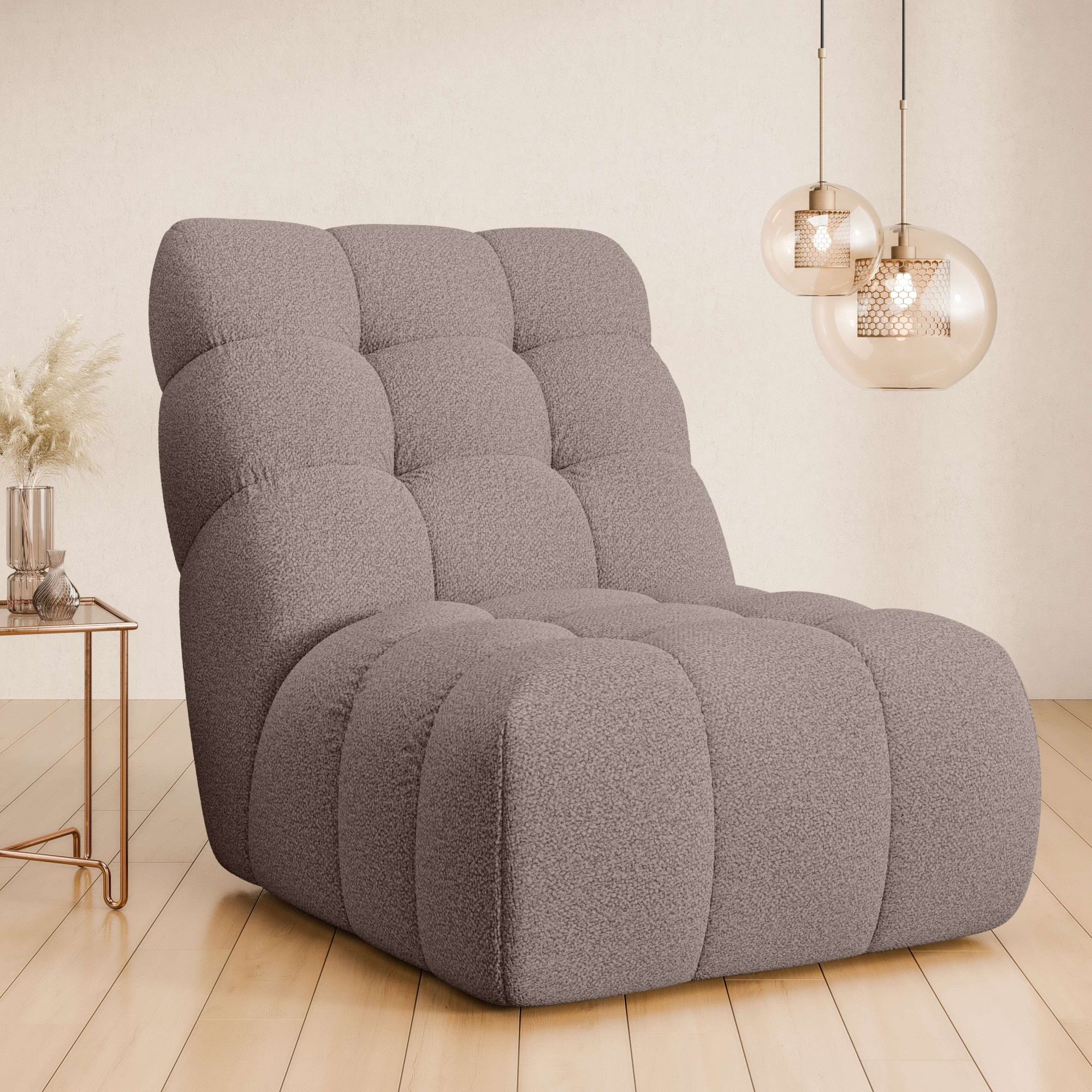 Guido Maria Kretschmer Home&Living Sessel »AURELIAN, Love Seat XXL, Lese-Sessel, Big-Sessel«, mit Wellenunterfederung,...