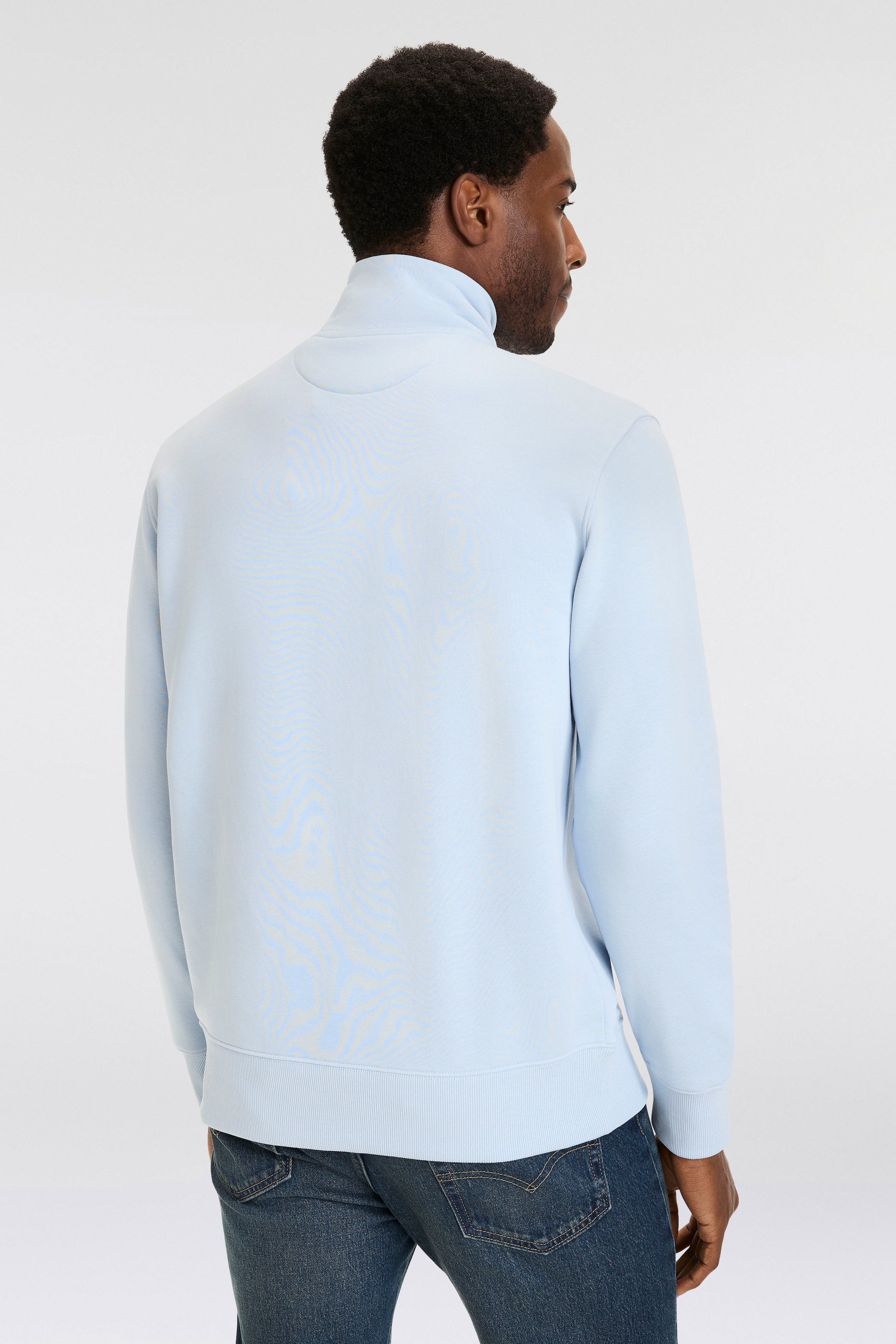 Gant Sweatjacke »REG SHIELD FULL ZIP SWEAT«, mit Logostickerei auf der Brust