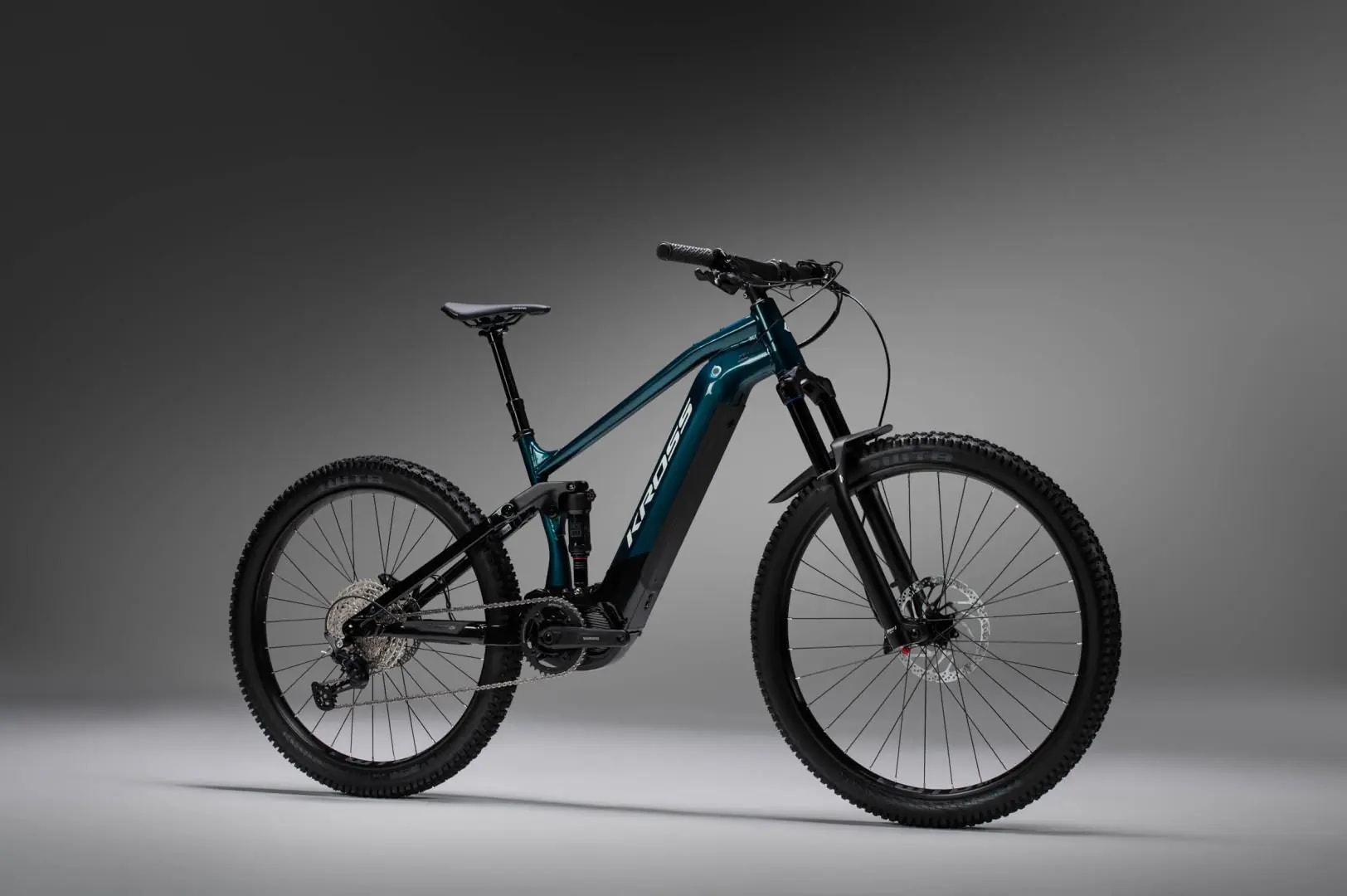 Kross »E-MTB Grist Boost 2.0 630 29" türkis 12 Gänge - Shimano Mittelmotor« 12 Gang Shimano DEORE M6100 Schaltwerk Kettenschaltung Mittelmotor 250 W SHIMANO Steps 36 V/250 W, Mittelmotor DU-EP800