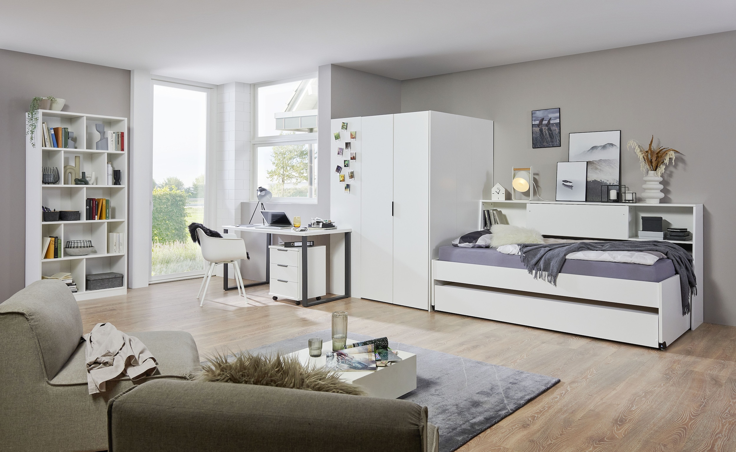 Wimex Eckschrank »Norderney«, Begehbarer Kleiderschrank, Ecklösung, Garderobe