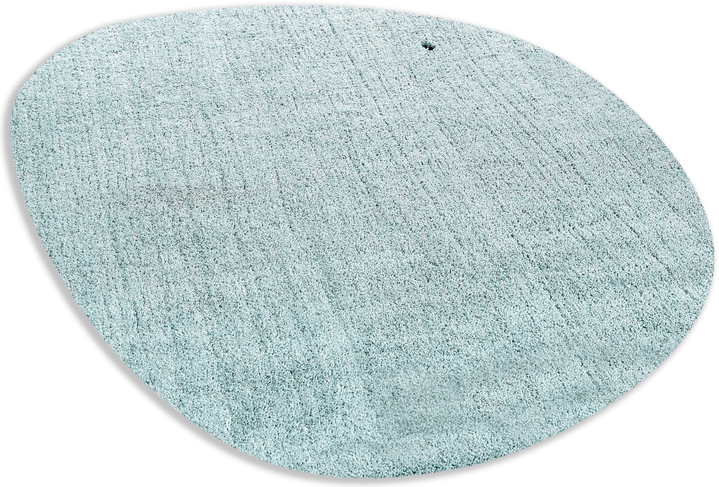 TOM TAILOR HOME Hochflor-Teppich »Shaggy Teppich Cozy«, oval, 25 mm Höhe, Uni Farben, auch in Pastell Farben, weich & kuschelig