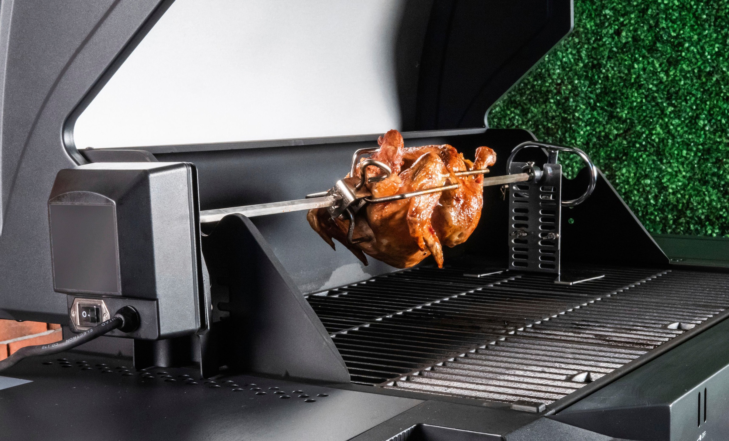 Buschbeck Drehspieß »Rotisserie« elektrischer Antrieb, hochwertiger Edelstahl, Länge 61 cm