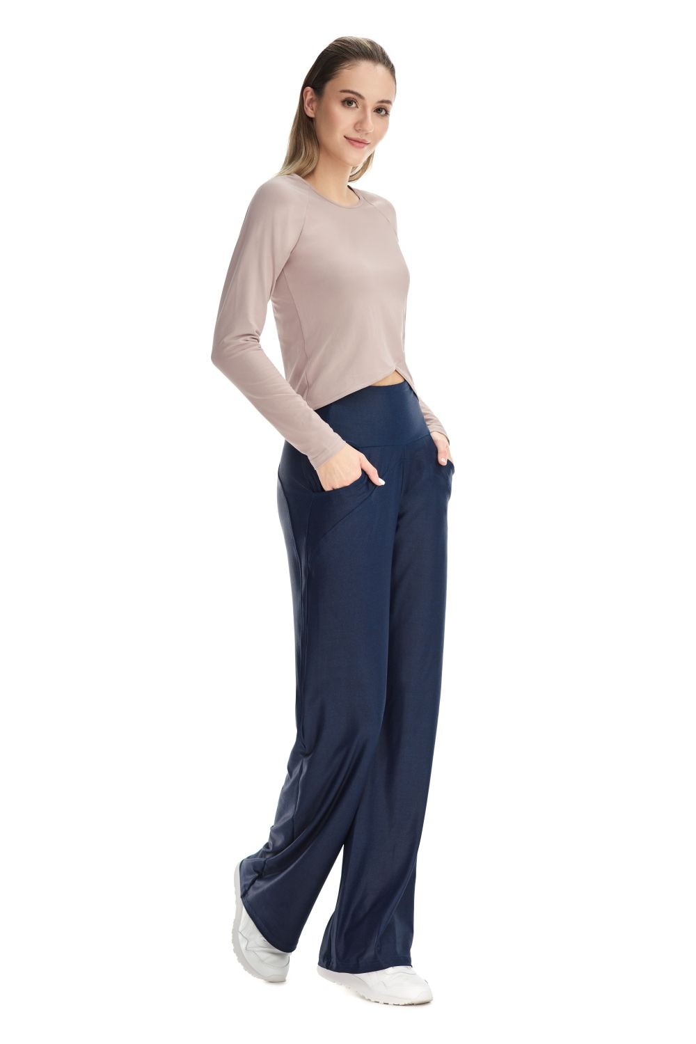 Winshape Sporthose »Functional Comfort Wide Leg Pants CUL105C«  mit Patchwork-Print
