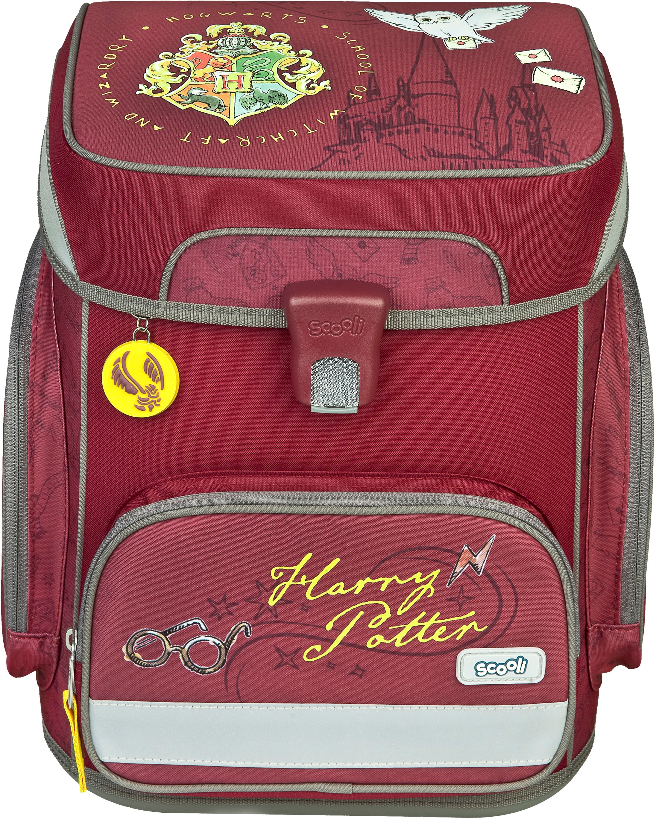 Scooli Schulranzen »EasyFit, Harry Potter II«, Reflektoren
