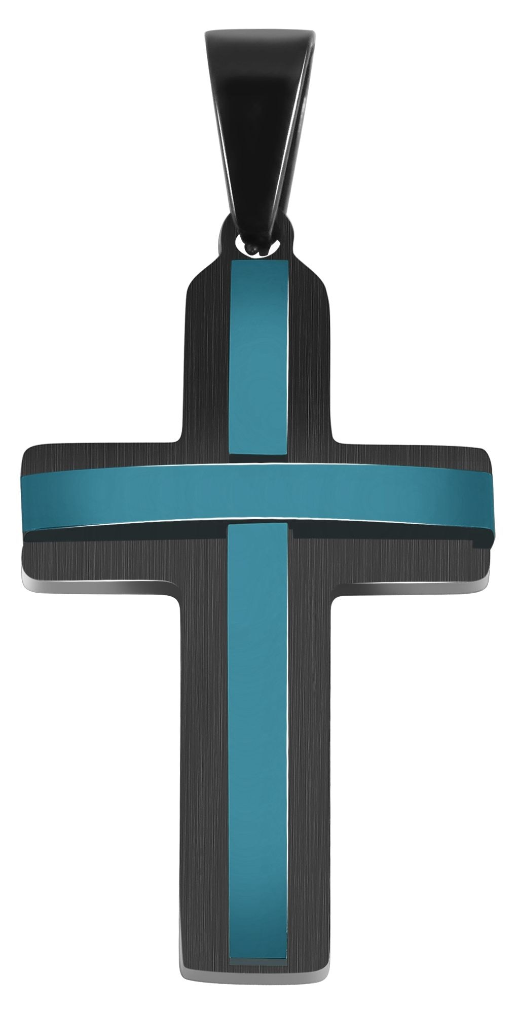 Adelia´s Kreuzanhänger »Unisex Anhänger ¿ Kreuz Kreuzanhänger aus Edelstahl«