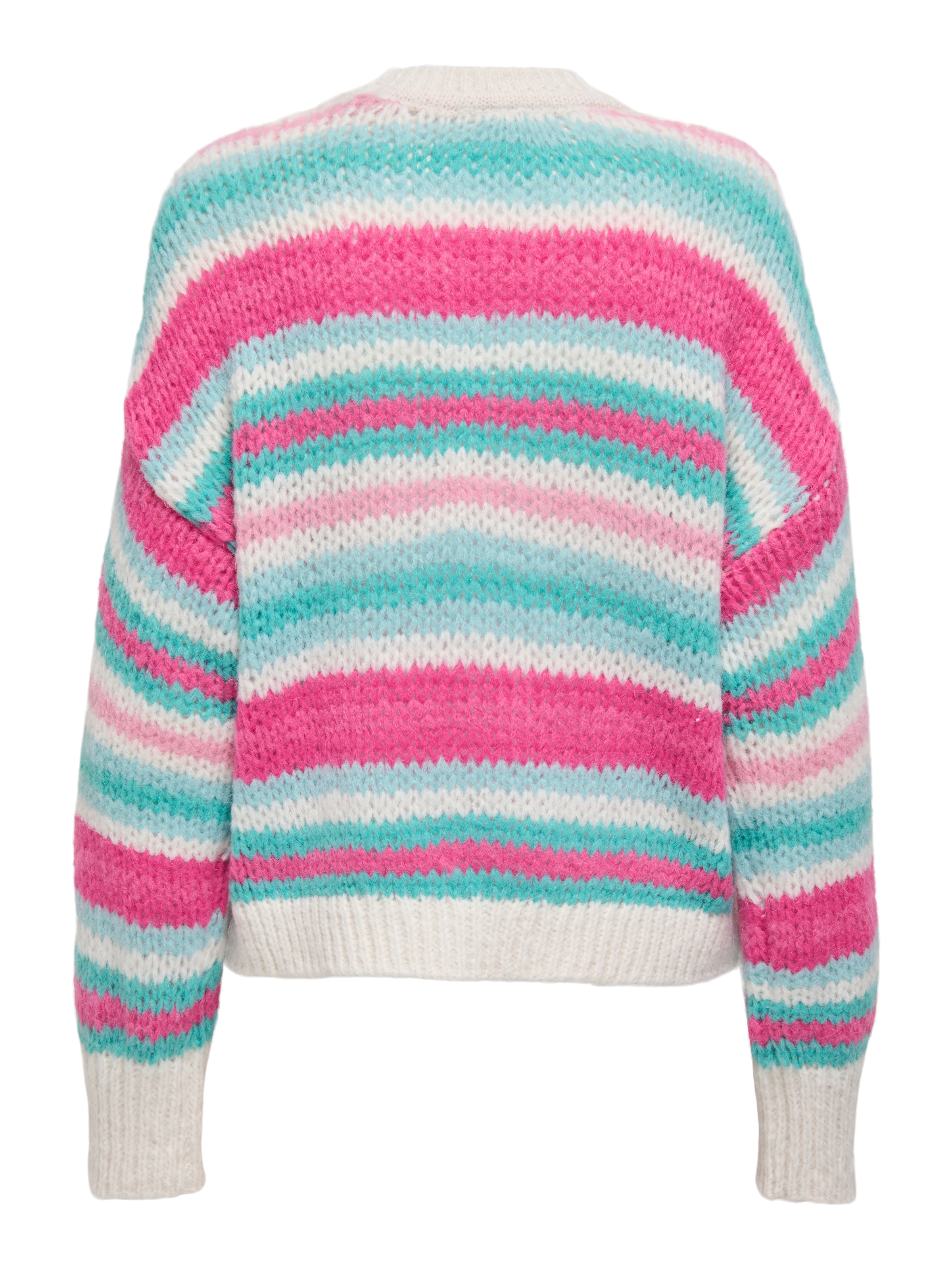 ONLY Strickpullover »ONLALYSSA LIFE LS STRIPE O-NECK CC KNT«