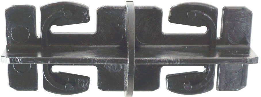 Stangenverbinder »Rundrohr 28mm«, (1 St.), Schwarz