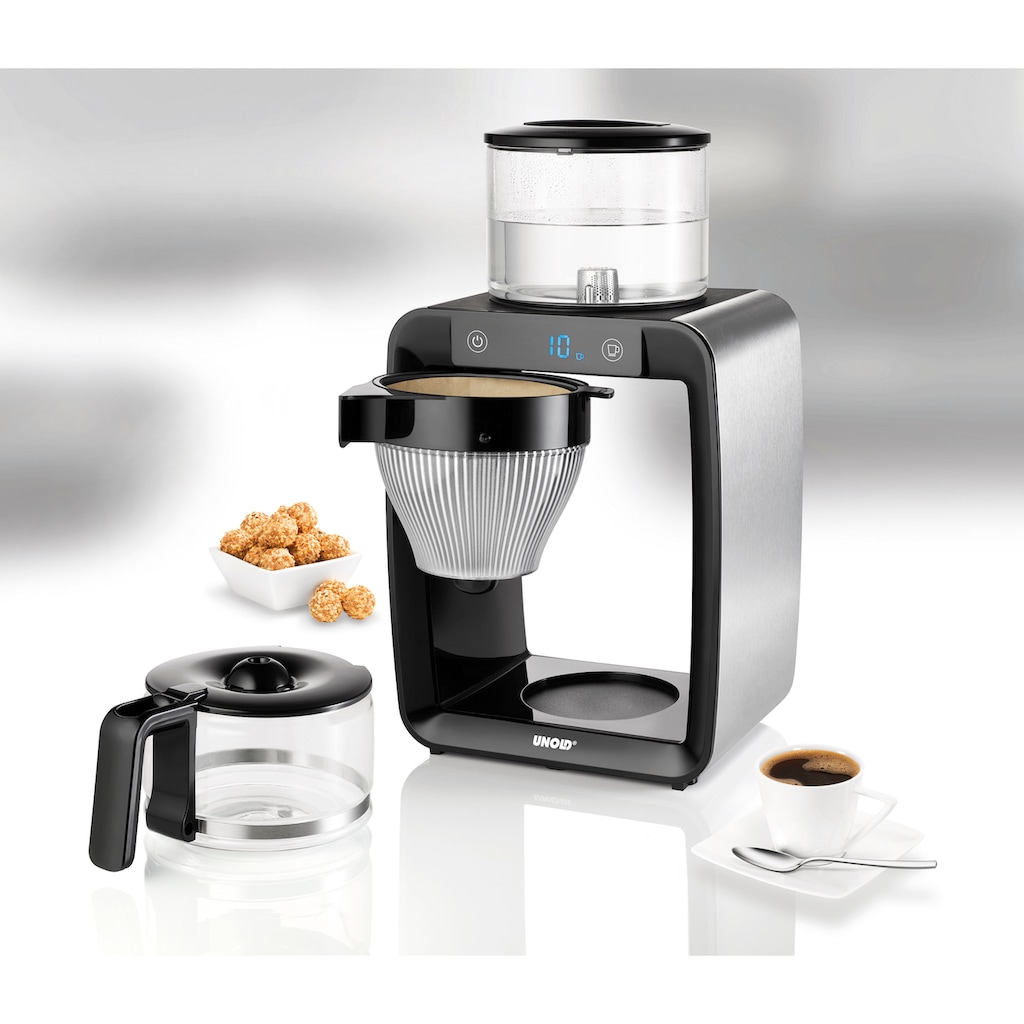 Unold Filterkaffeemaschine »KAFFEEAUTOMAT Aroma Star 28435«, 1,25 l Kaffeekanne, Papierfilter, 1x4