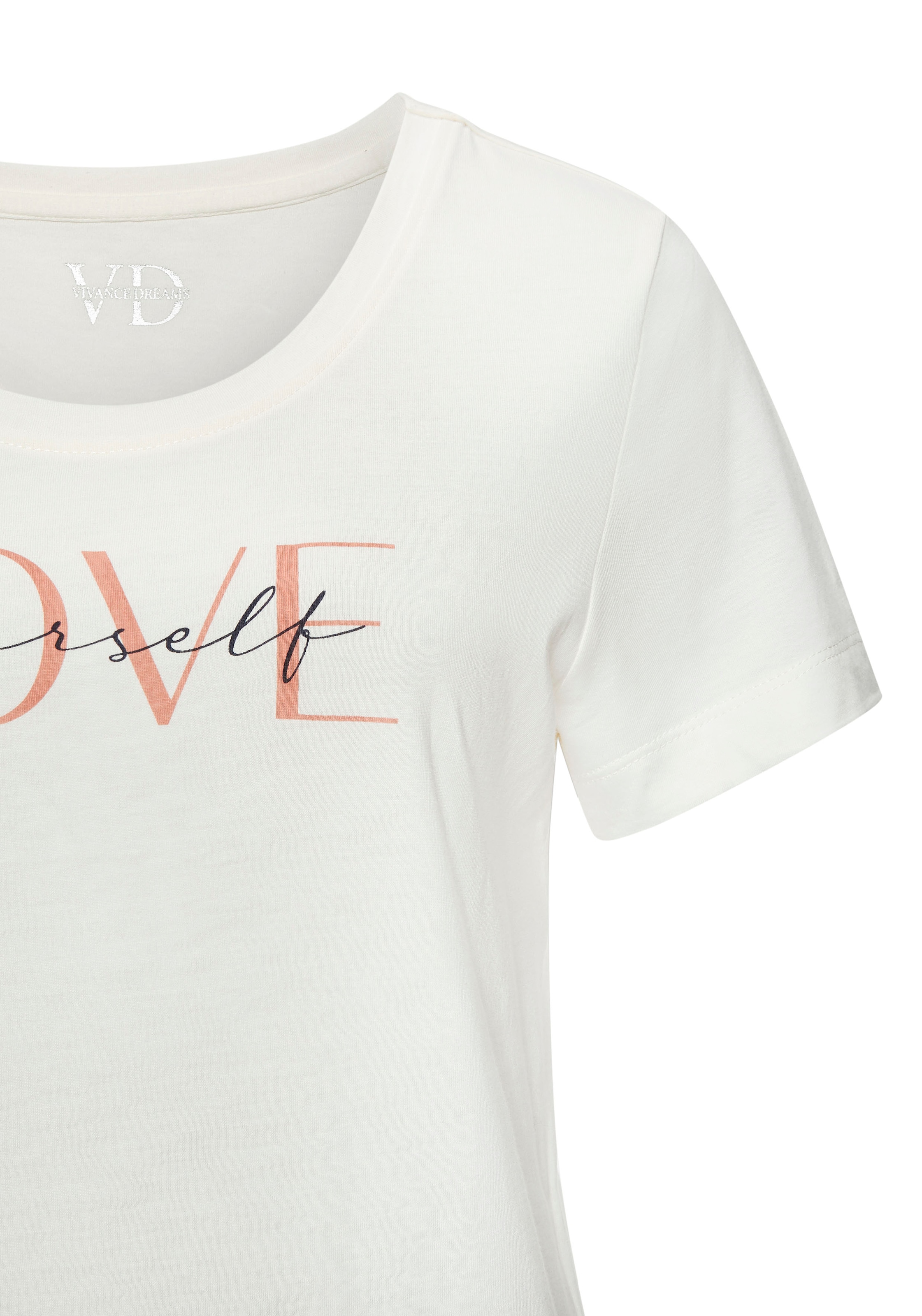 Vivance Dreams T-Shirt, mit schönem Frontprint